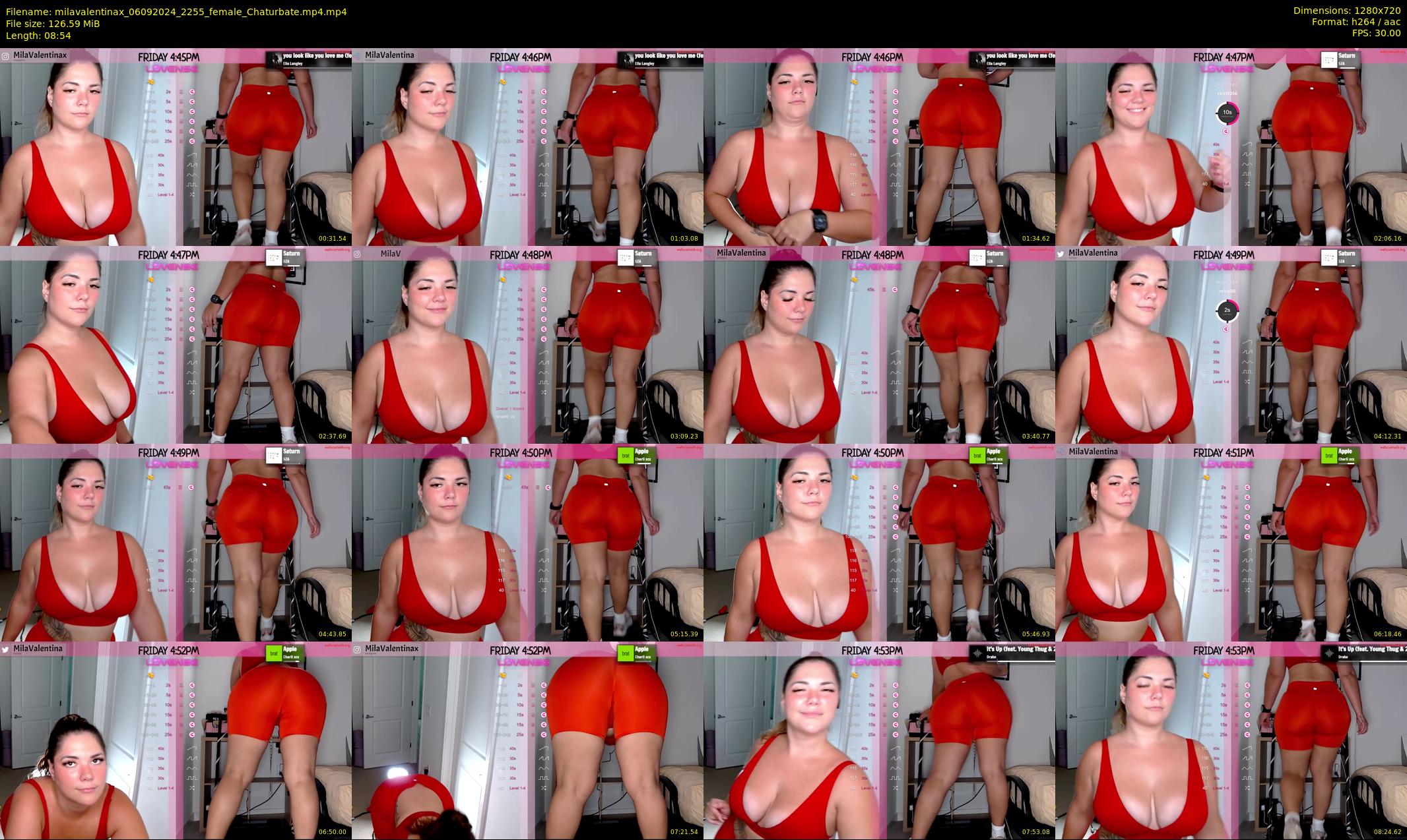 milavalentinax — 9 minute Chaturbate female cam show recording, 720p, Sep 6, 2024