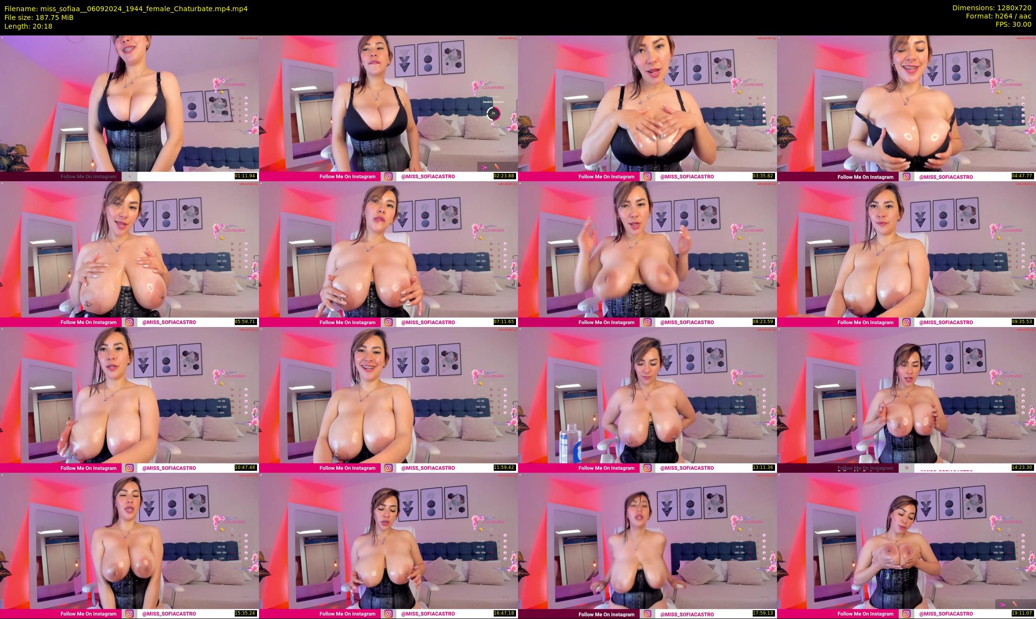 miss_sofiaa_ — 21 minute Chaturbate female cam show recording, 720p, Sep 6, 2024
