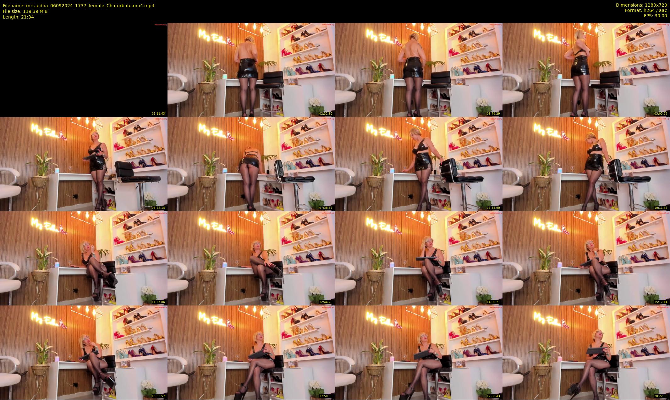 mrs_edha — 22 minute Chaturbate female cam show recording, 720p, Sep 6, 2024
