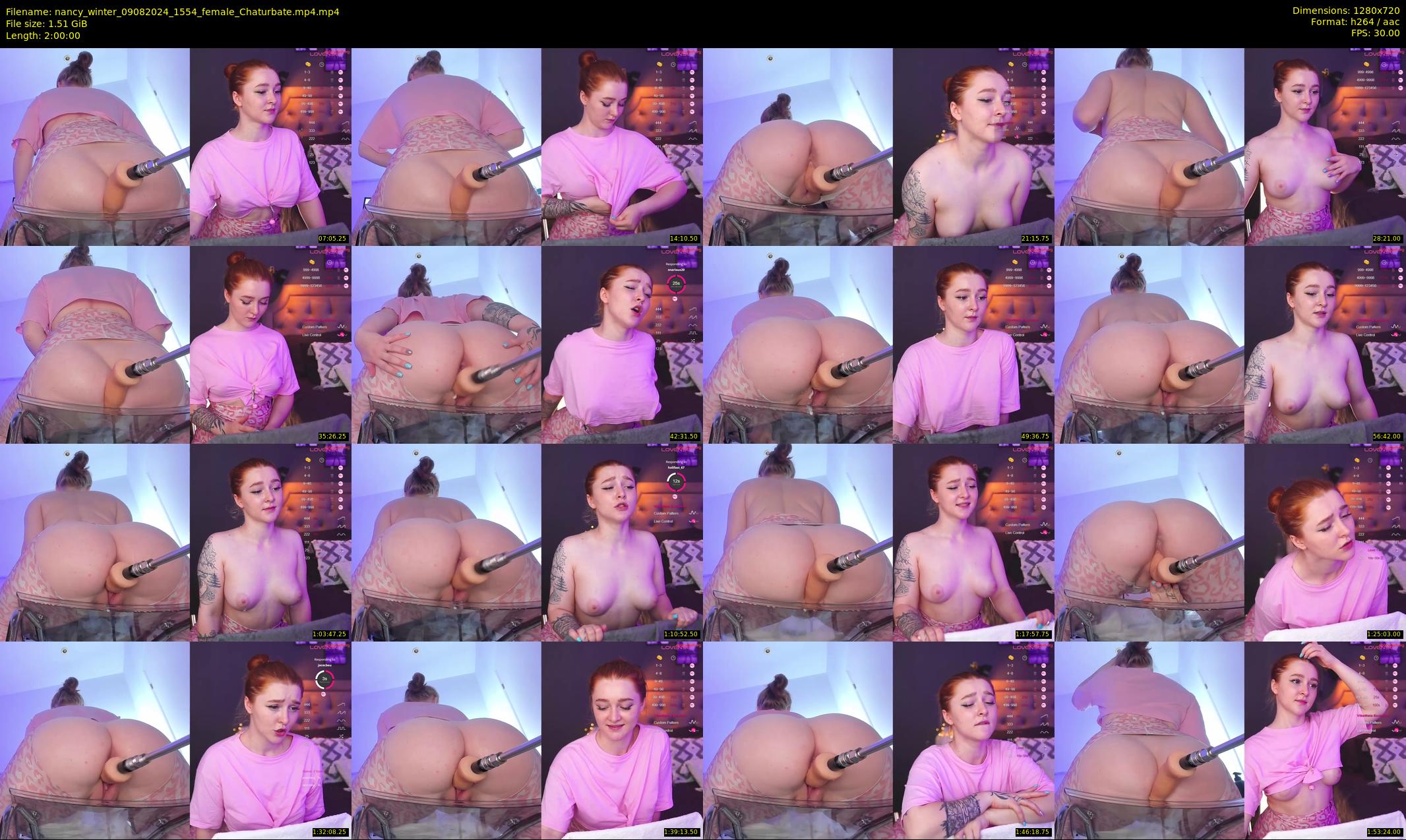 nancy_winter — 120 minute Chaturbate female cam show recording, 720p, Aug 9, 2024