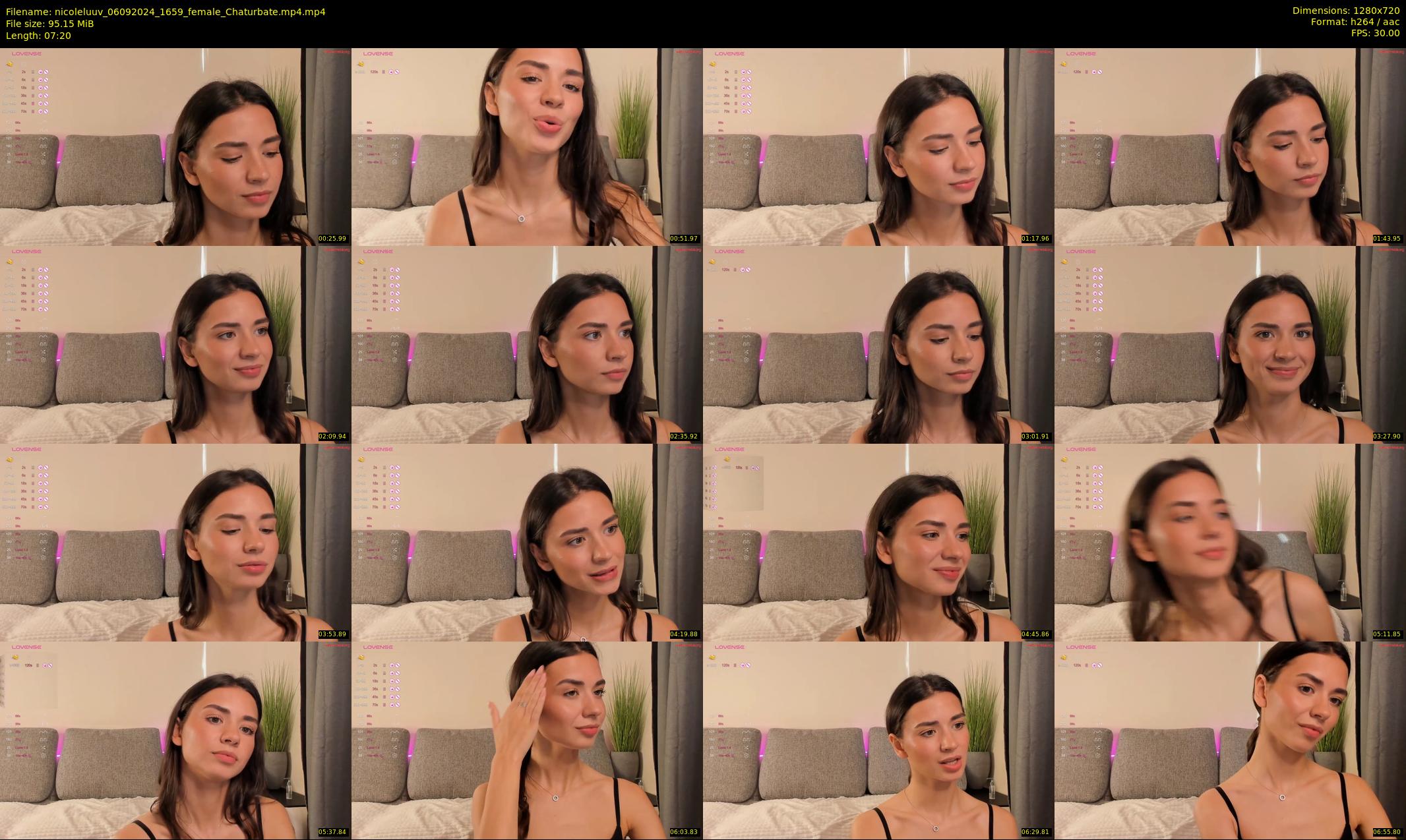 nicoleluuv — 8 minute Chaturbate female cam show recording, 720p, Sep 6, 2024