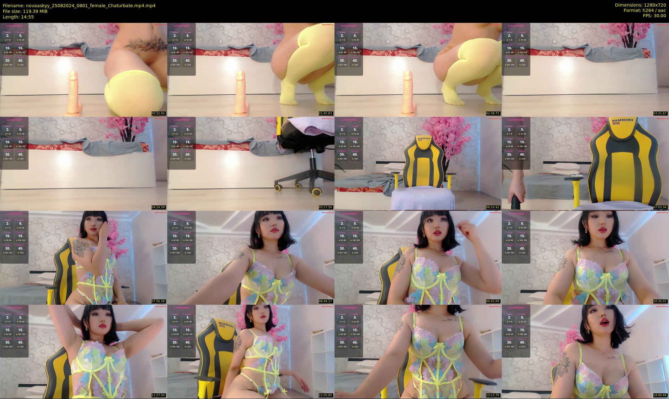 novaaskyy — 15 minute Chaturbate female cam show recording, 720p, Aug 25, 2024