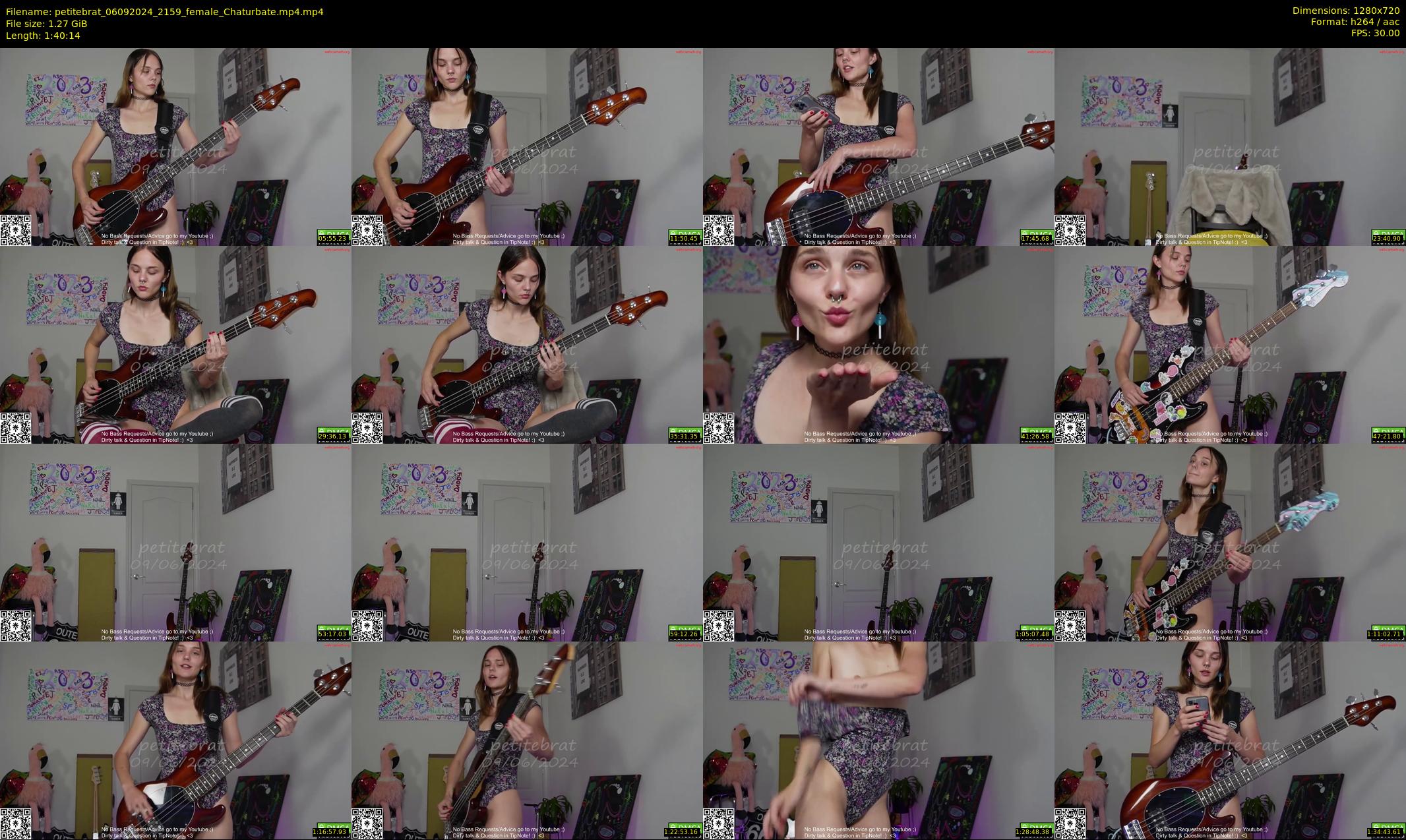 petitebrat — 101 minute Chaturbate female cam show recording, 720p, Sep 6, 2024