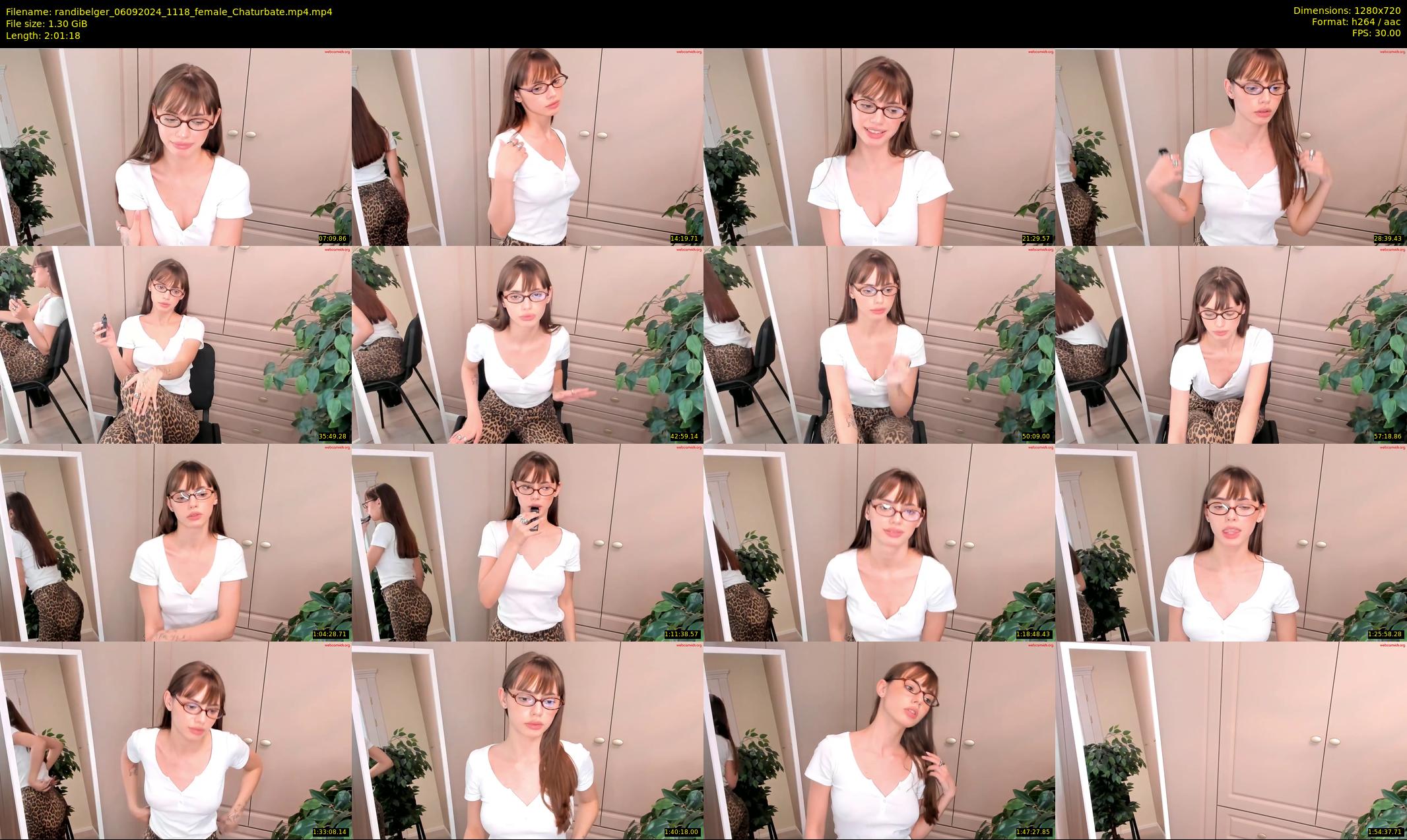 randibelger — 122 minute Chaturbate female cam show recording, 720p, Sep 6, 2024