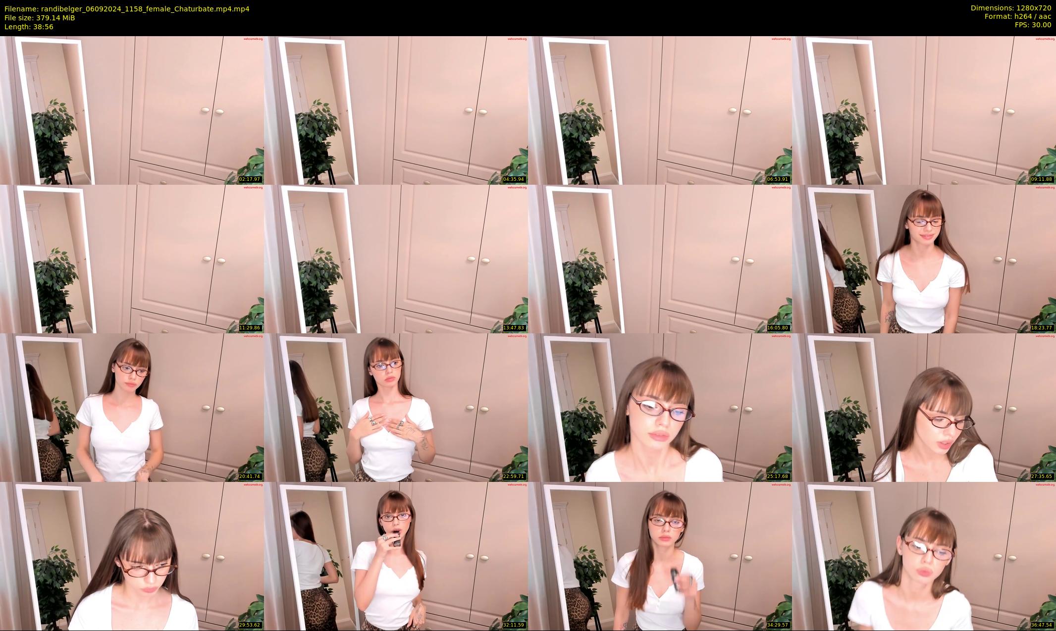 randibelger — 39 minute Chaturbate female cam show recording, 720p, Sep 6, 2024