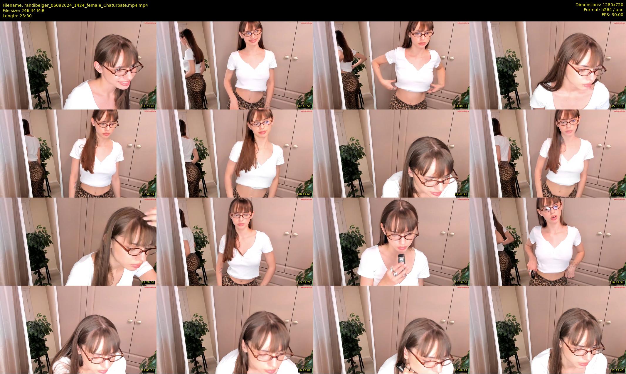 randibelger — 24 minute Chaturbate female cam show recording, 720p, Sep 6, 2024