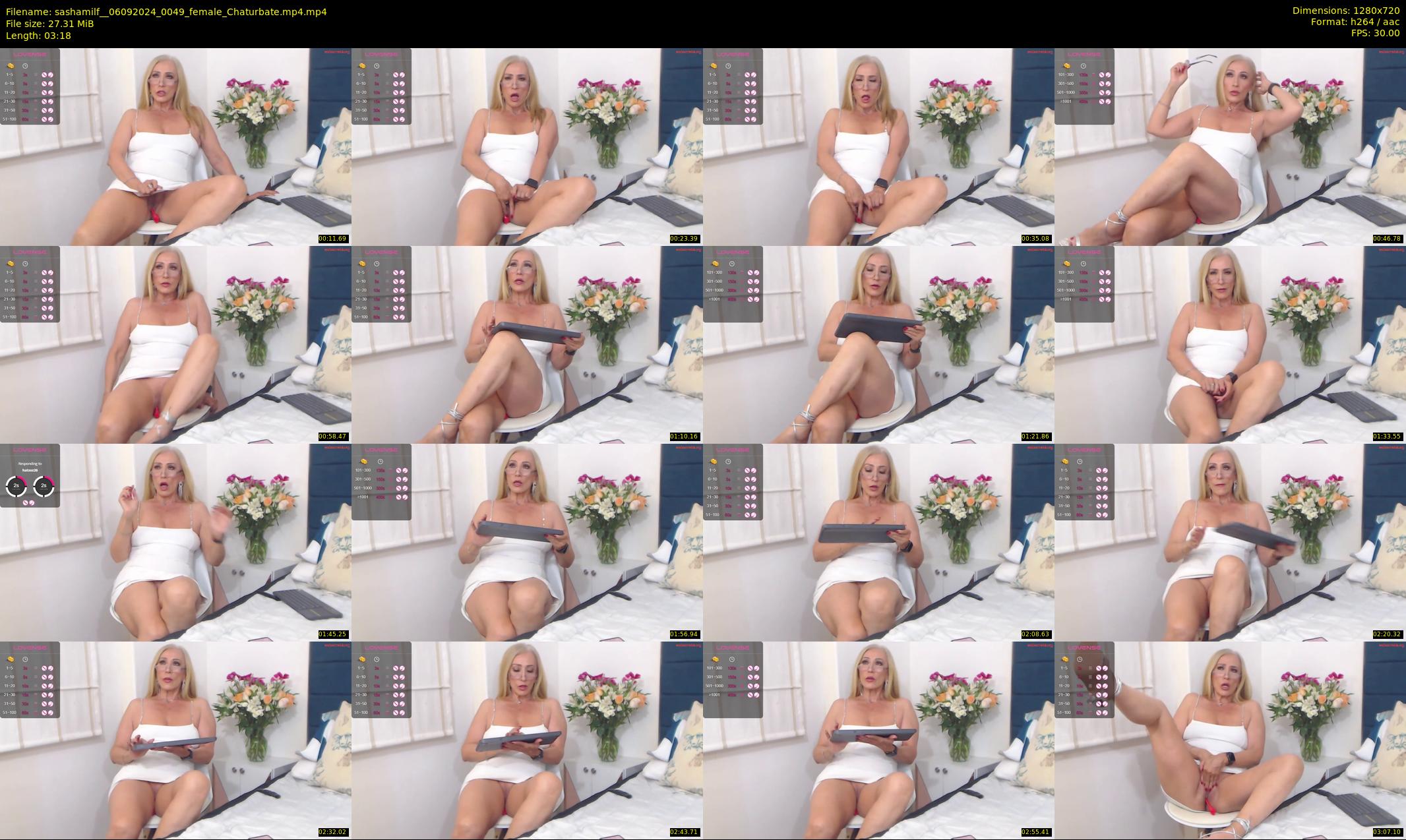sashamilf_ — 4 minute Chaturbate female cam show recording, 720p, Sep 6, 2024