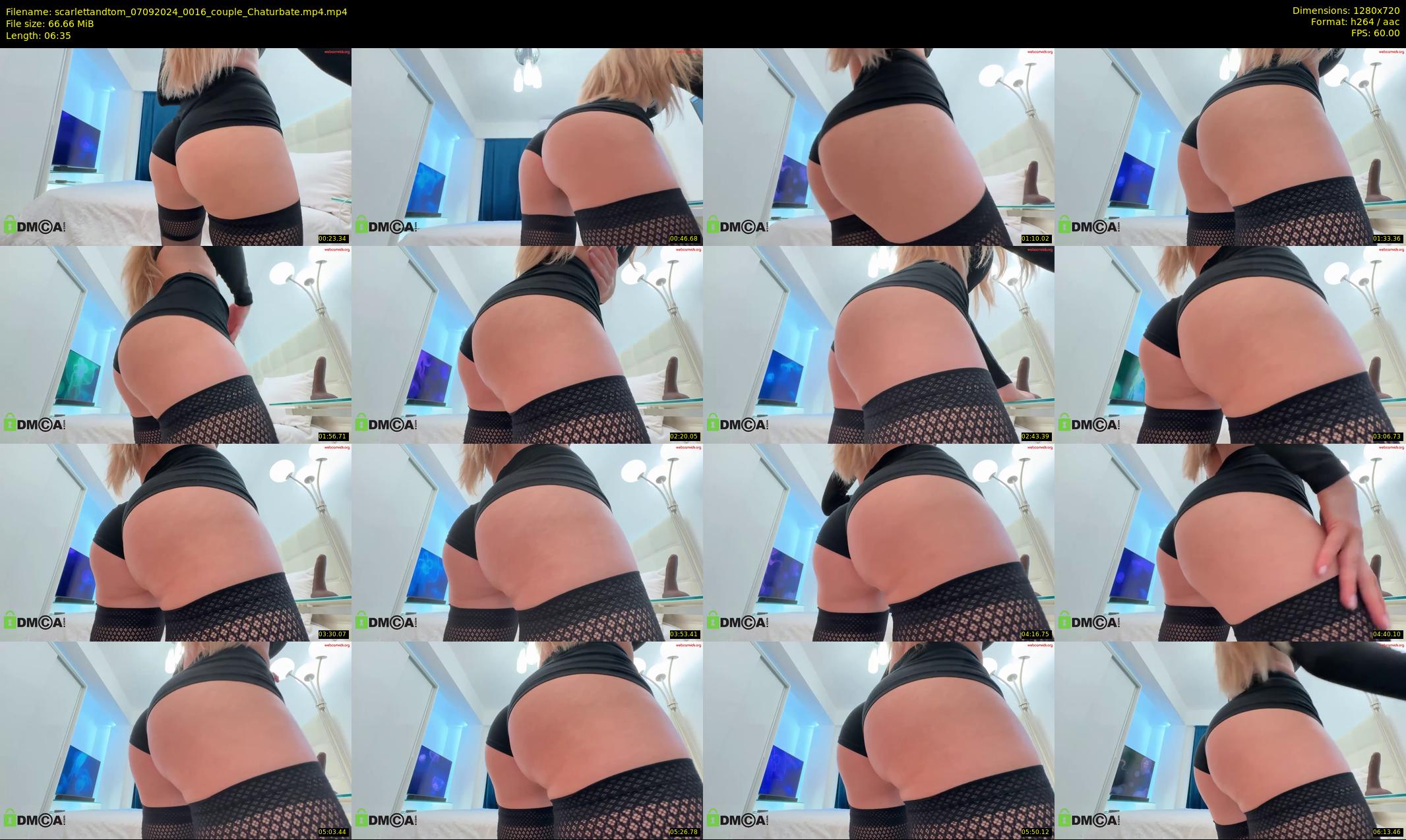 scarlettandtom — 7 minute Chaturbate couple cam show recording, 720p, Sep 7, 2024
