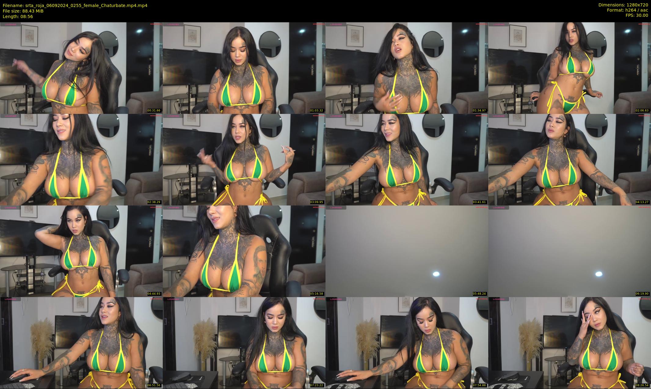 srta_roja — 9 minute Chaturbate female cam show recording, 720p, Sep 6, 2024
