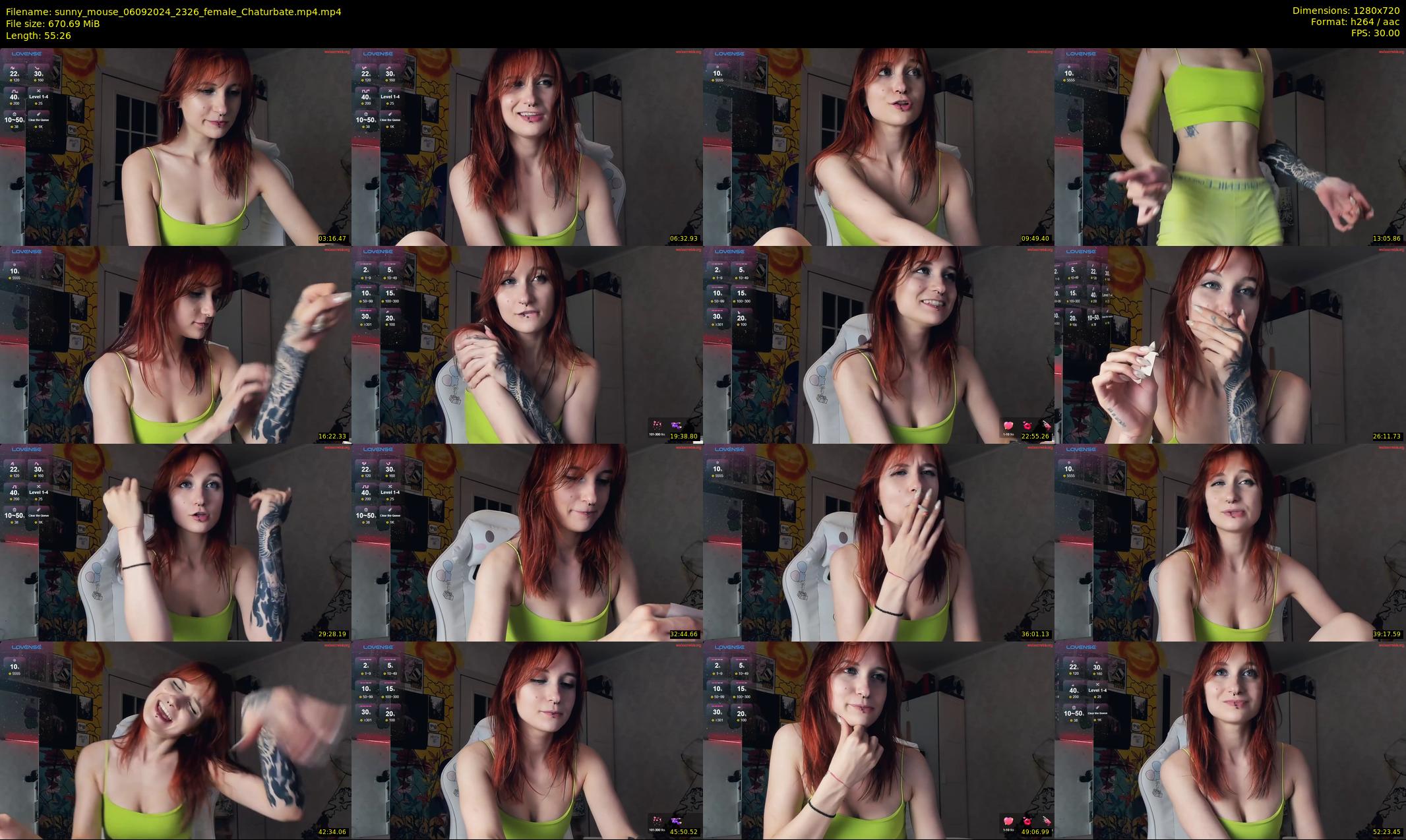 sunny_mouse — 56 minute Chaturbate female cam show recording, 720p, Sep 6, 2024