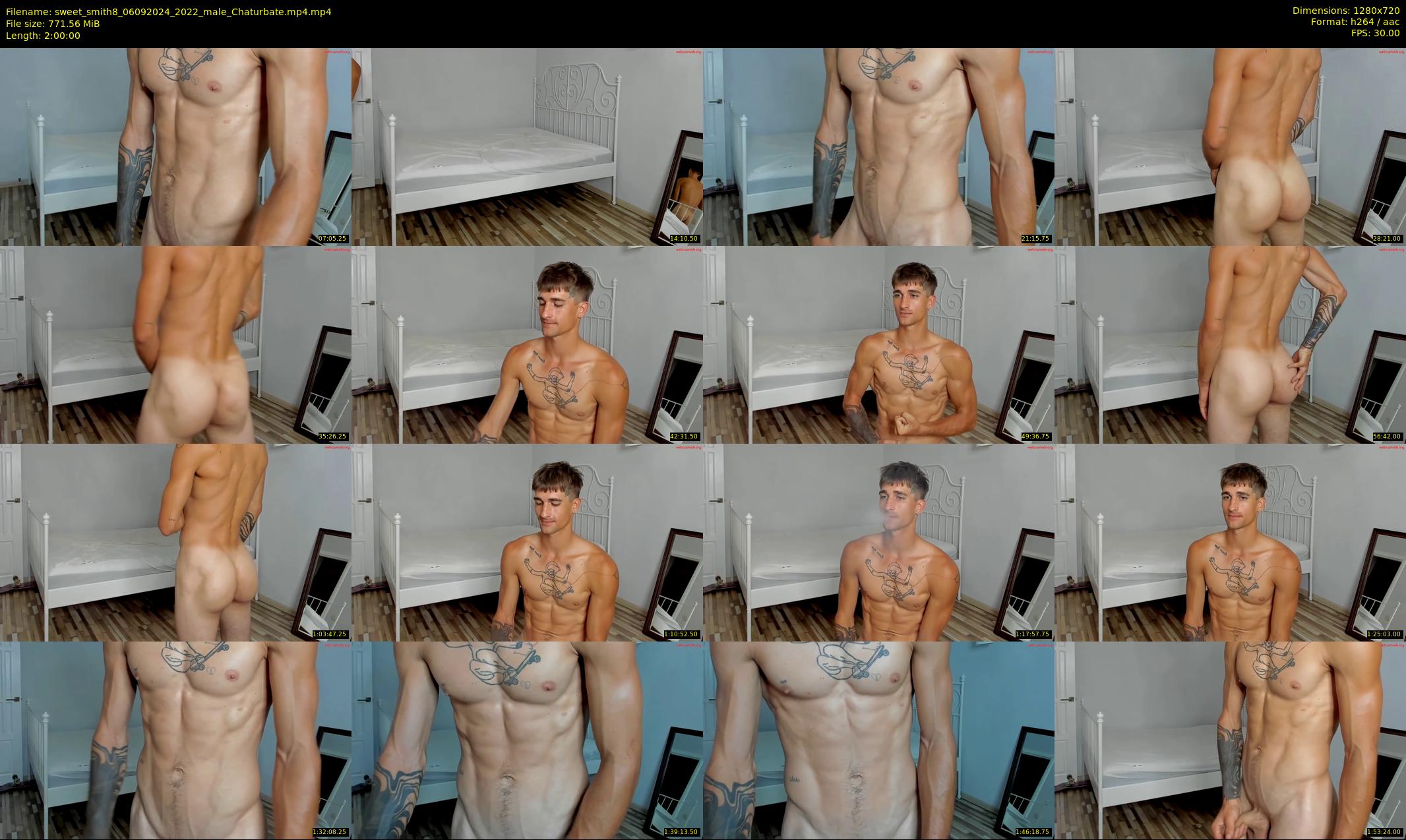 sweet_smith8 — 120 minute Chaturbate male cam show recording, 720p, Sep 6, 2024