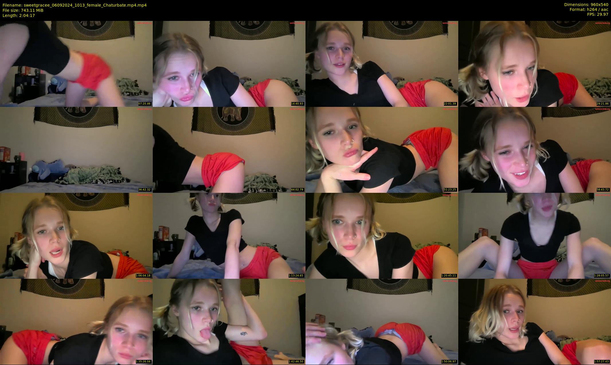 sweetgracee — 125 minute Chaturbate female cam show recording, 480p, Sep 6, 2024