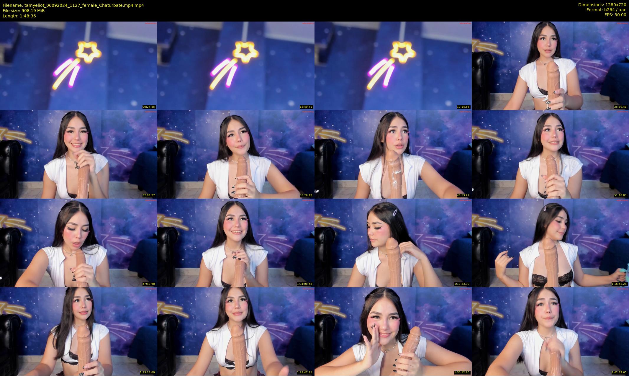 tamyeliot — 109 minute Chaturbate female cam show recording, 720p, Sep 6, 2024