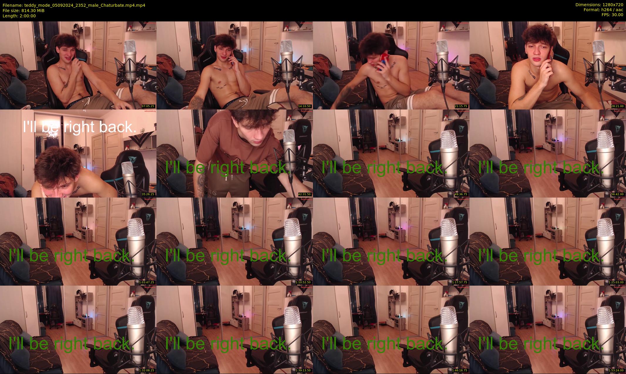 teddy_mode — 120 minute Chaturbate couple cam show recording, 720p, Sep 5, 2024