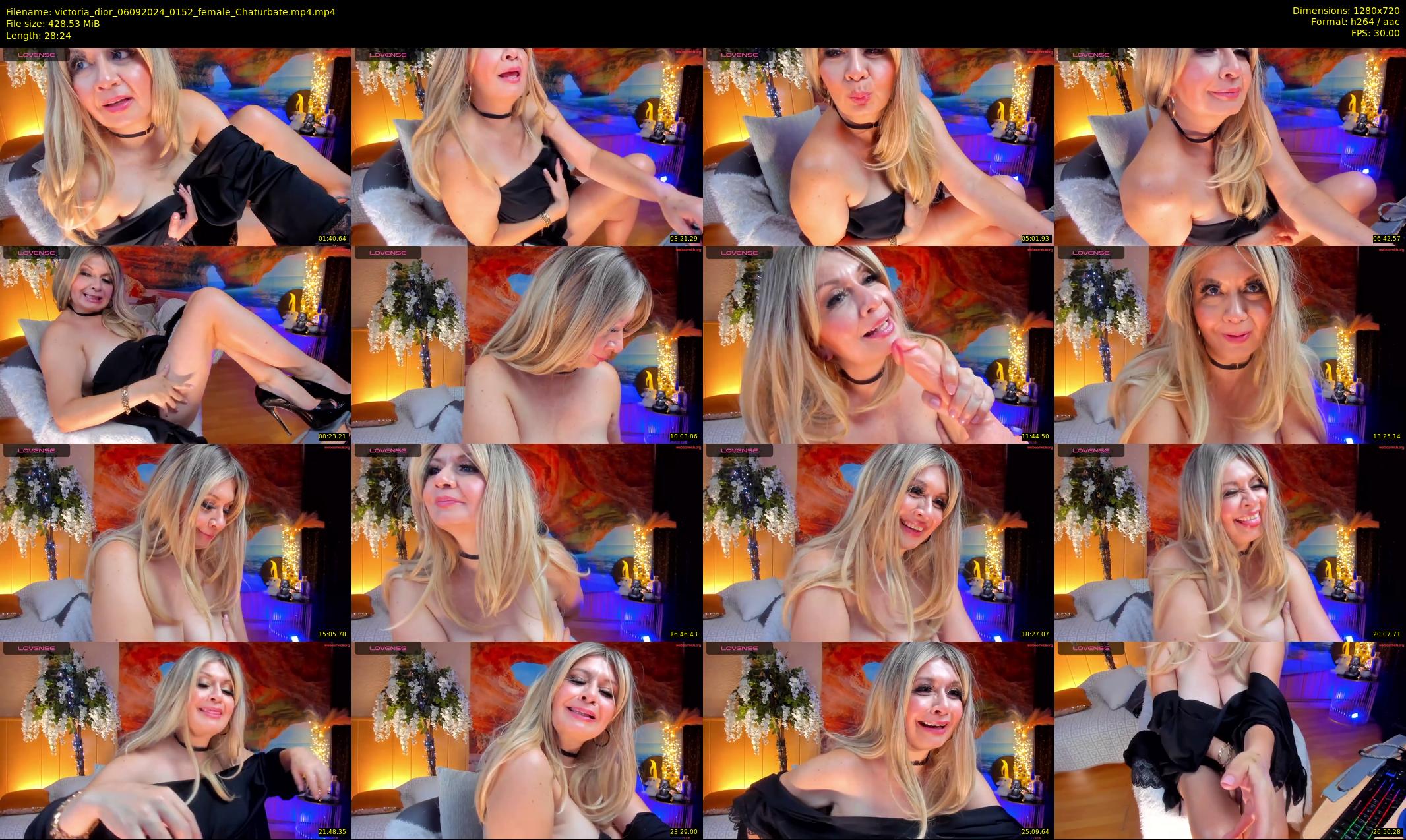 victoria_dior — 29 minute Chaturbate female cam show recording, 720p, Sep 6, 2024