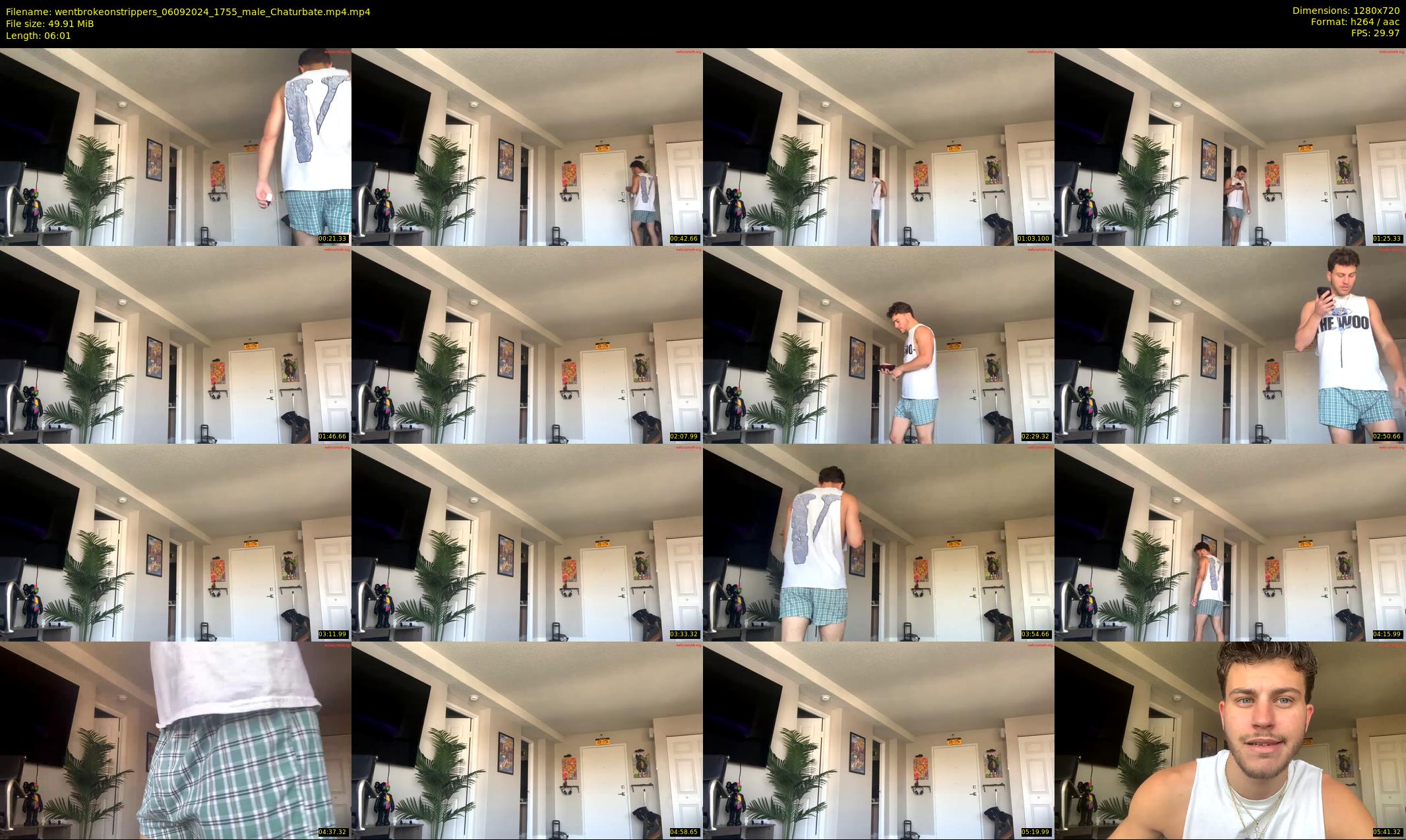 wentbrokeonstrippers — 7 minute Chaturbate male cam show recording, 720p, Sep 6, 2024