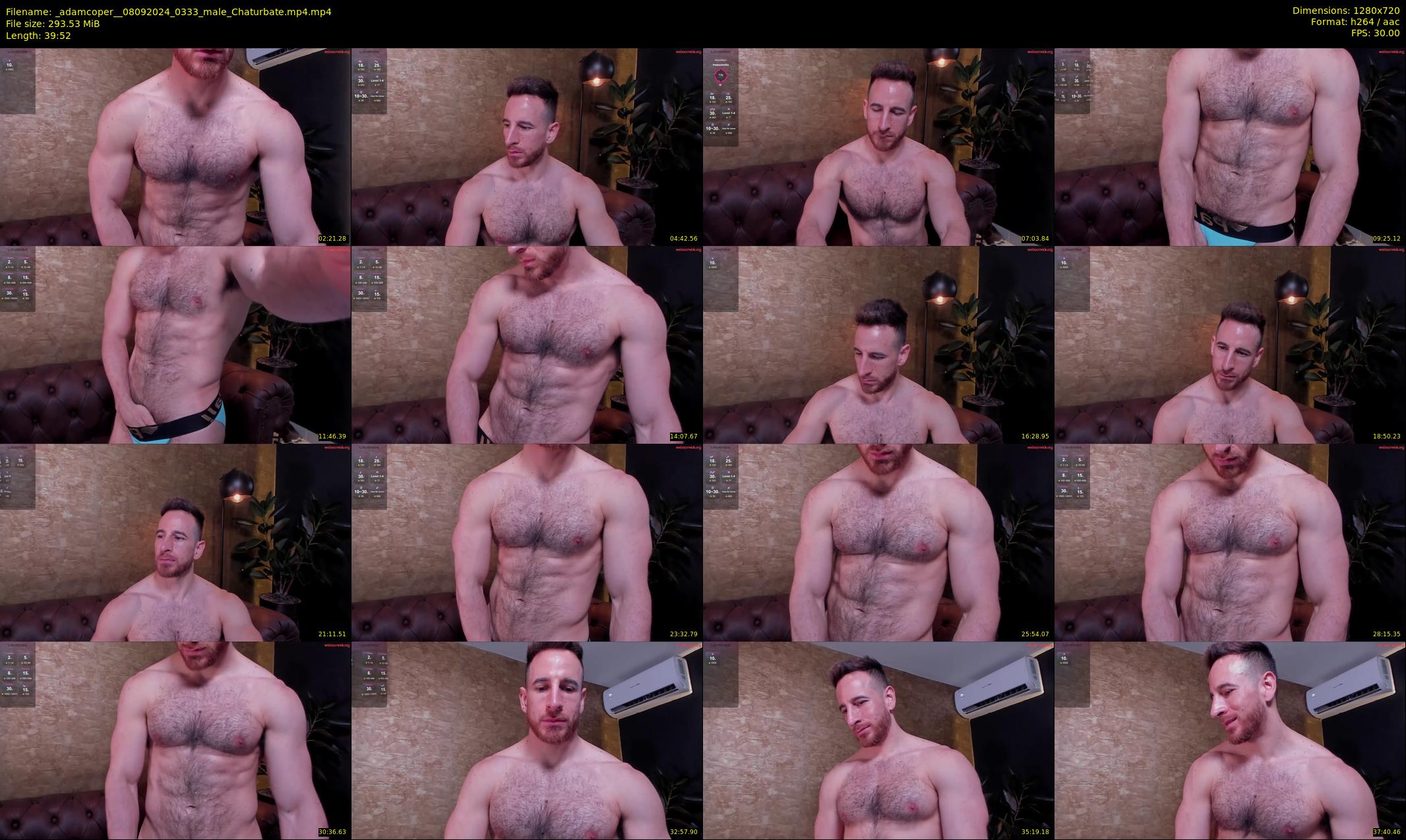 _adamcoper_ — 40 minute Chaturbate male cam show recording, 720p, Sep 8, 2024