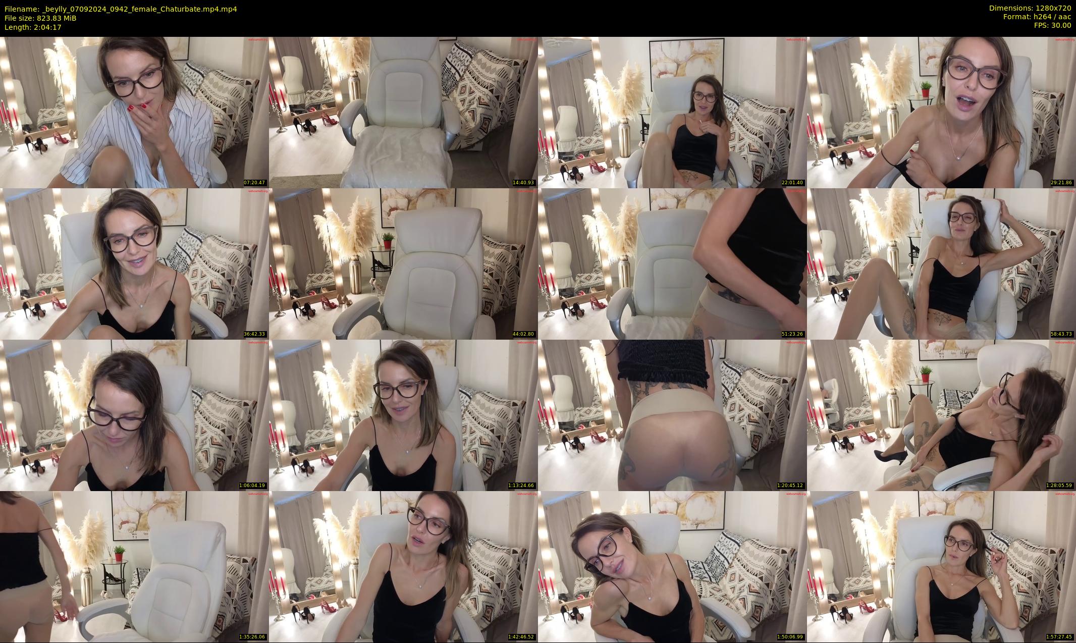 _beylly — 125 minute Chaturbate female cam show recording, 720p, Sep 7, 2024