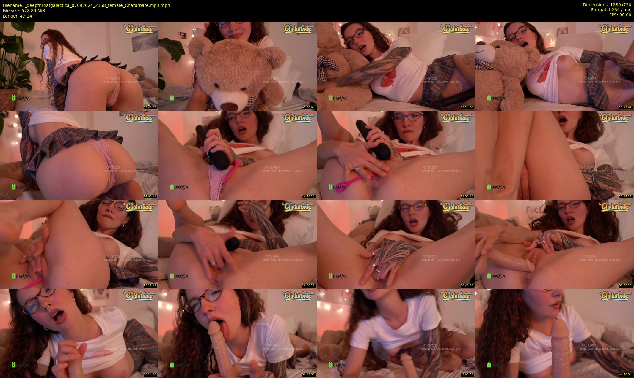 _deepthroatgalactica — 48 minute Chaturbate couple cam show recording, 720p, Sep 7, 2024