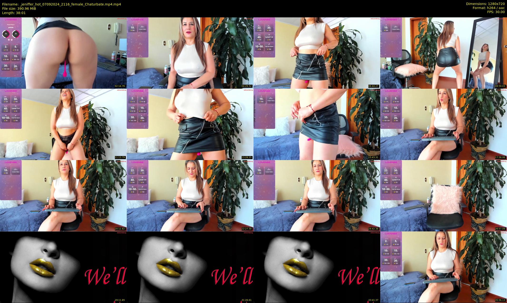 _jeniffer_hot — 39 minute Chaturbate female cam show recording, 720p, Sep 7, 2024