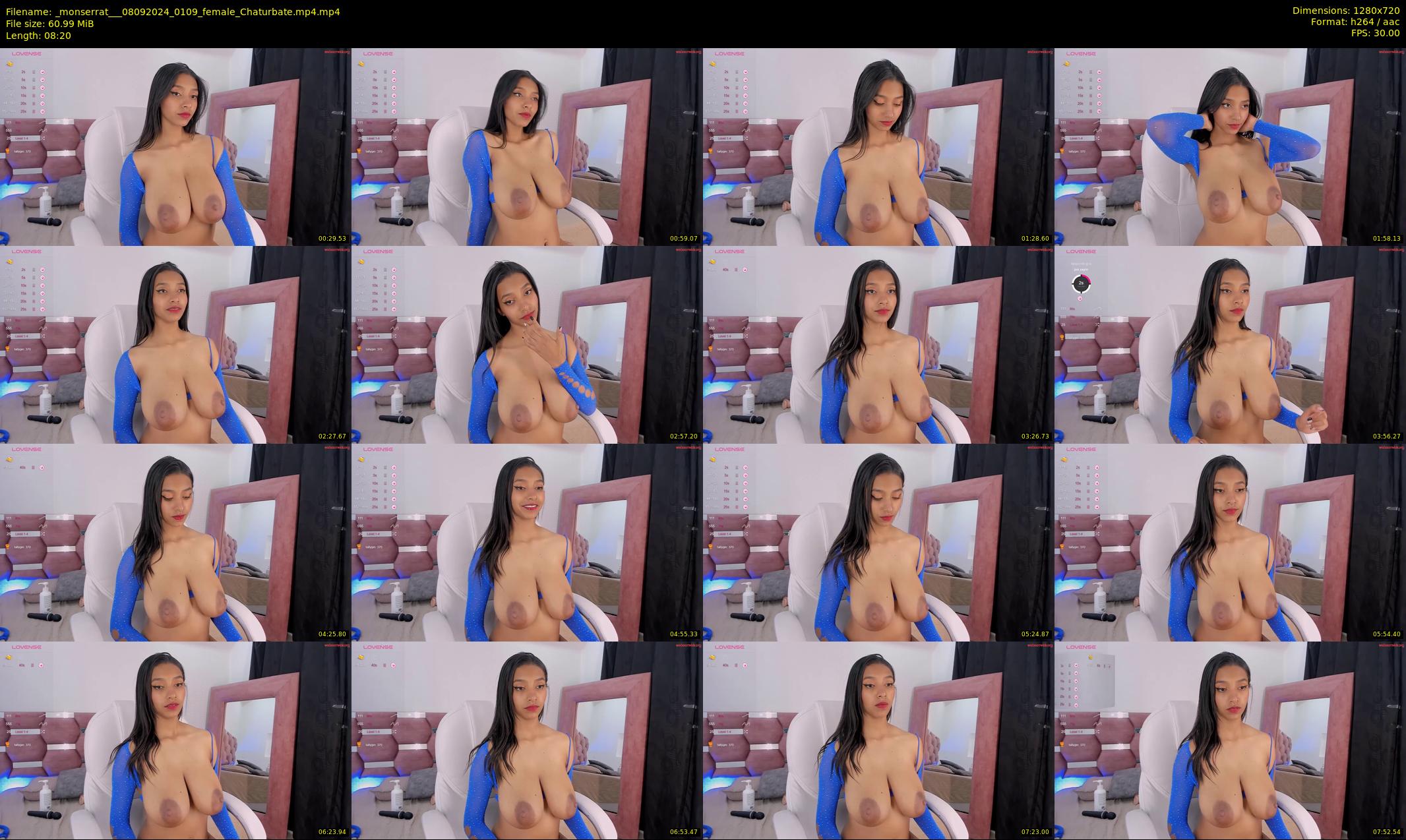 _monserrat__ — 9 minute Chaturbate female cam show recording, 720p, Sep 8, 2024