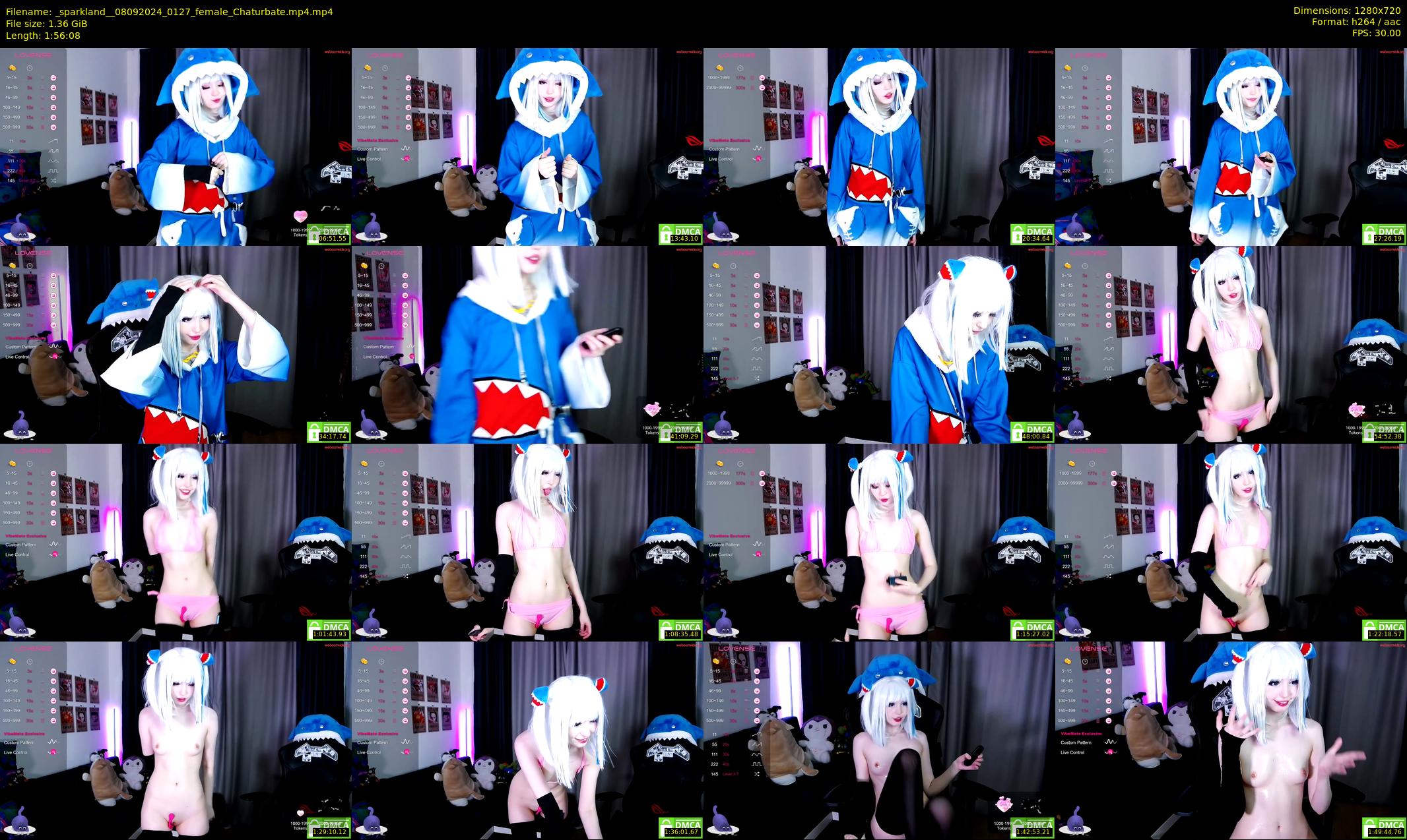 _sparkland_ — 117 minute Chaturbate female cam show recording, 720p, Sep 8, 2024