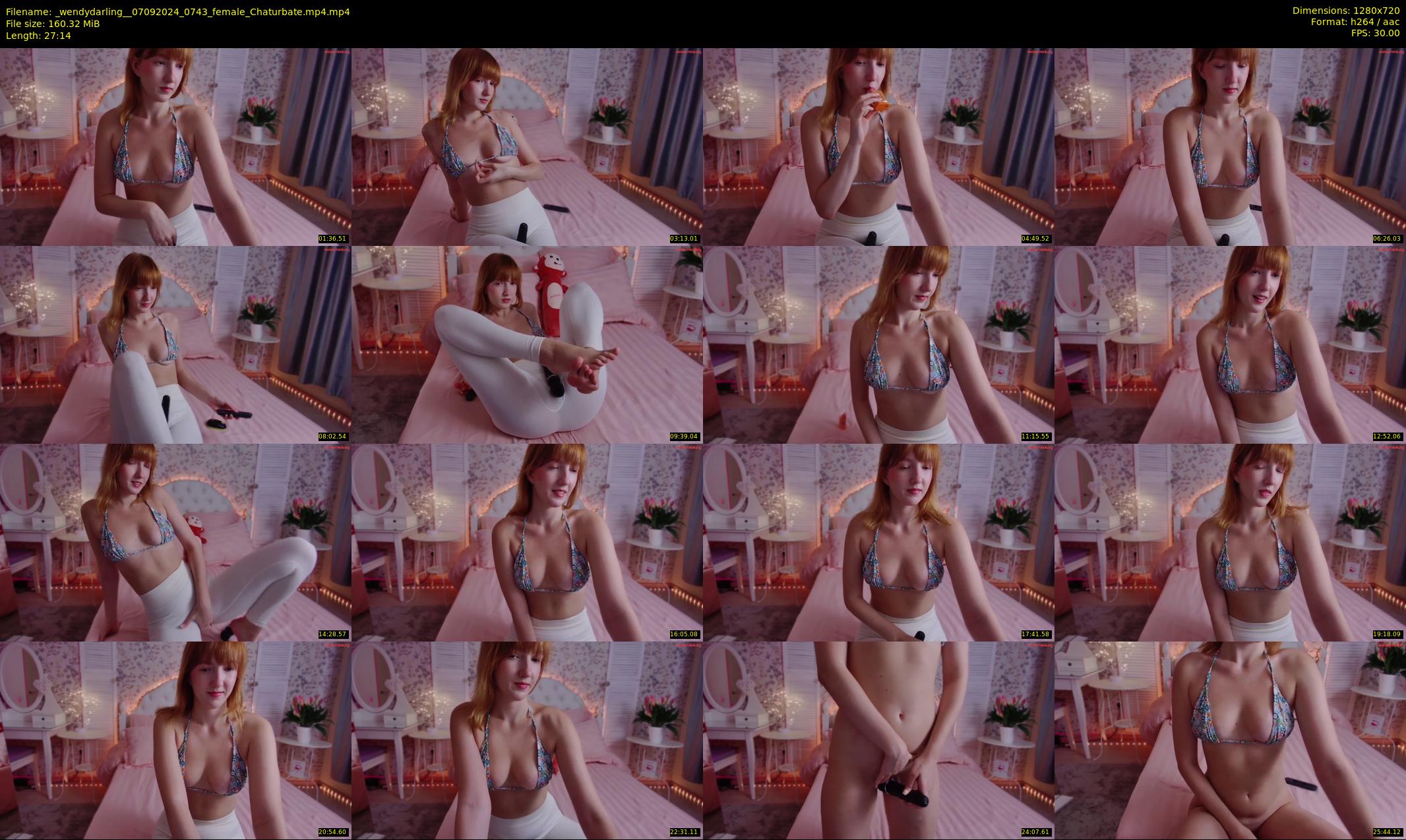 _wendydarling_ — 28 minute Chaturbate female cam show recording, 720p, Sep 7, 2024