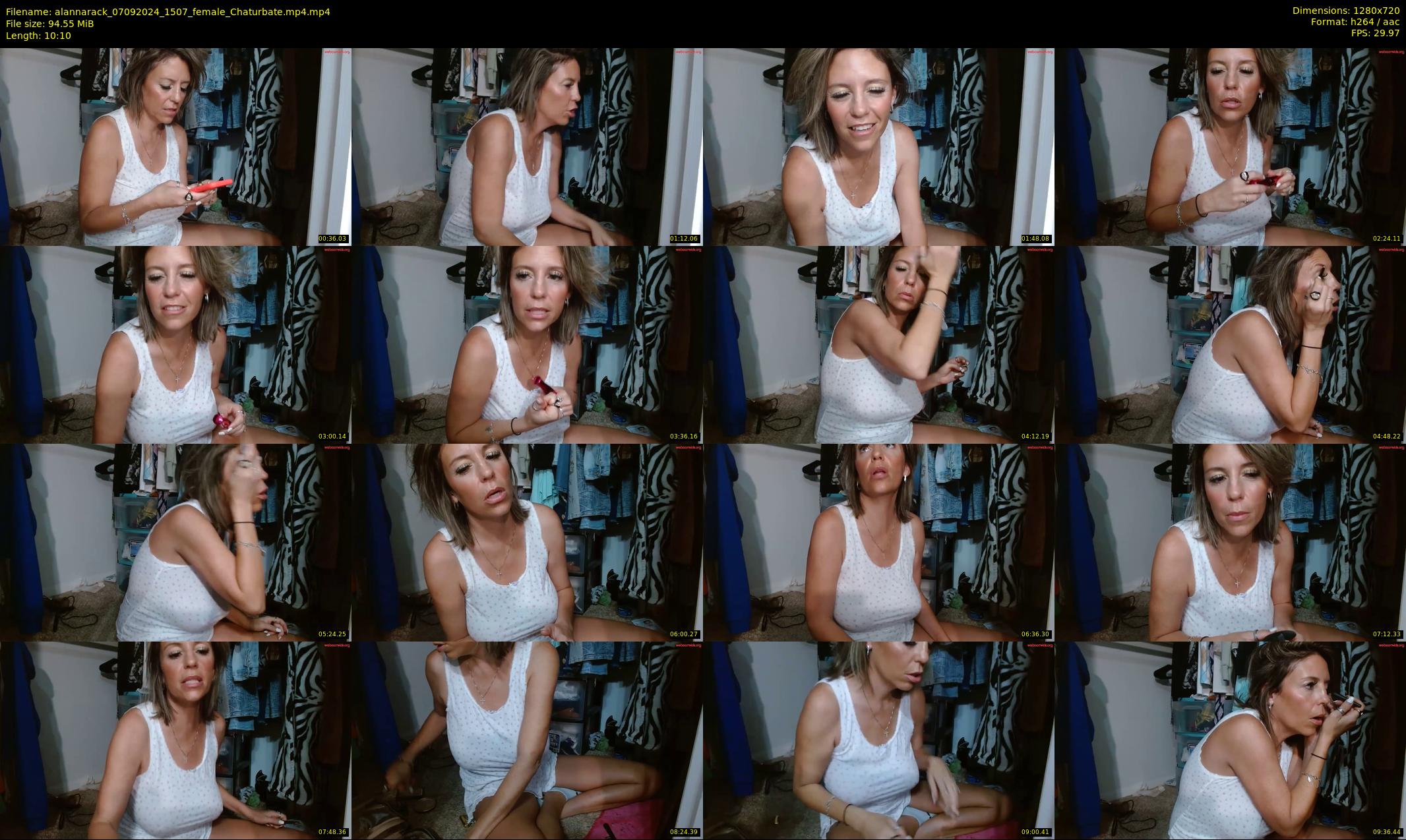 alannarack — 11 minute Chaturbate female cam show recording, 720p, Sep 7, 2024