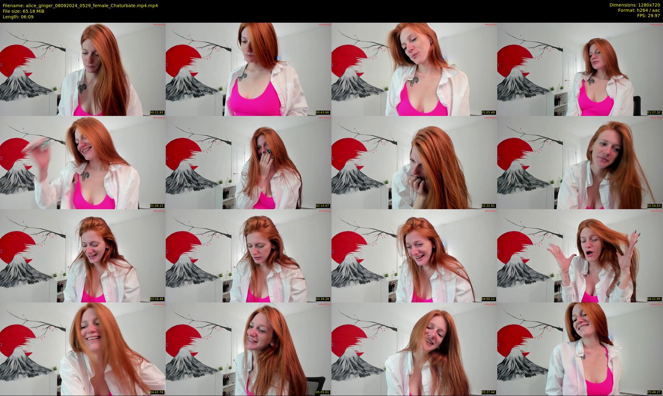 alice_ginger — 7 minute Chaturbate female cam show recording, 720p, Sep 8, 2024