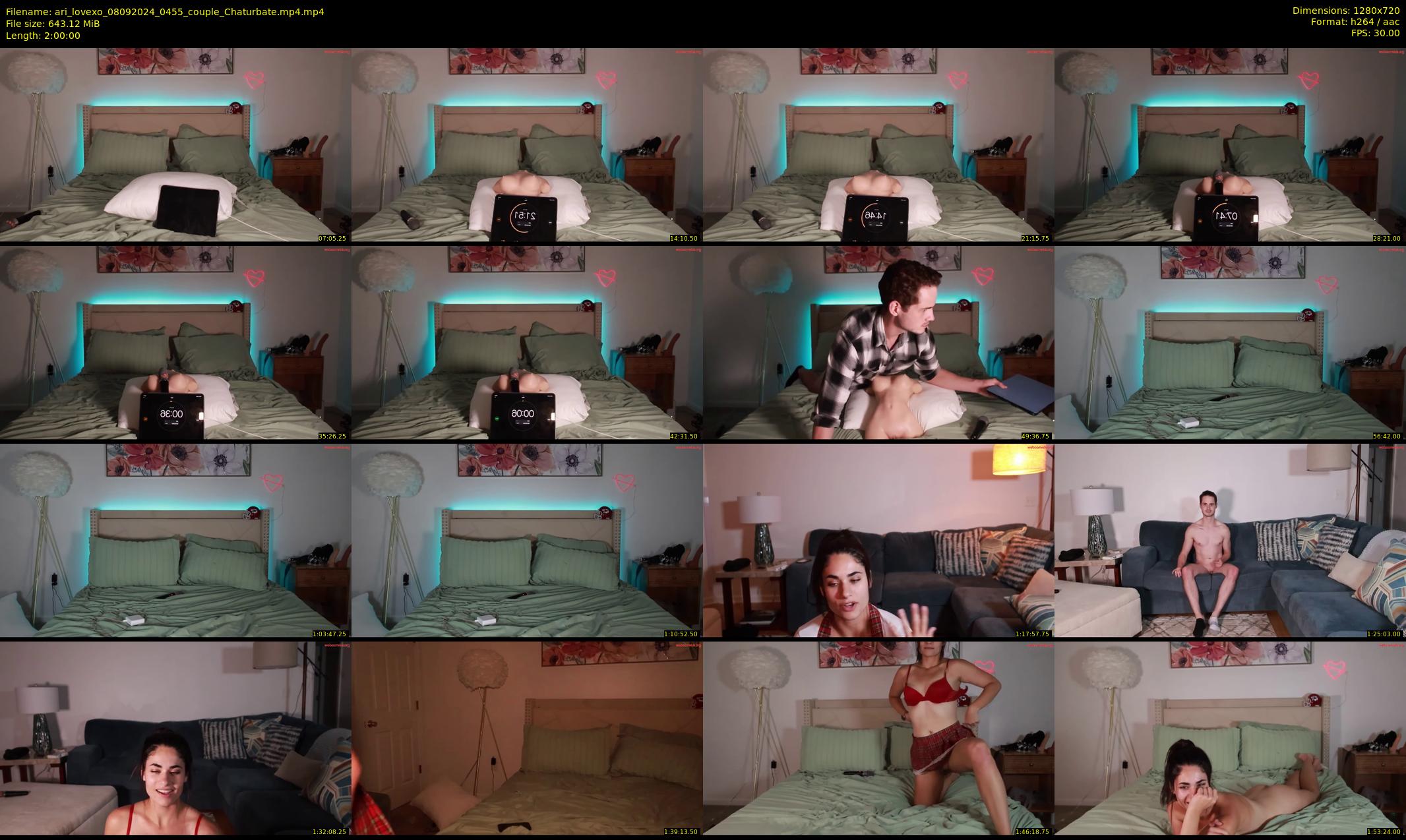ari_lovexo — 120 minute Chaturbate couple cam show recording, 720p, Sep 8, 2024