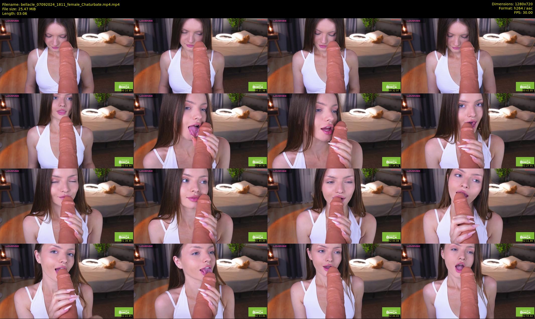 bellacle — 4 minute Chaturbate female cam show recording, 720p, Sep 7, 2024