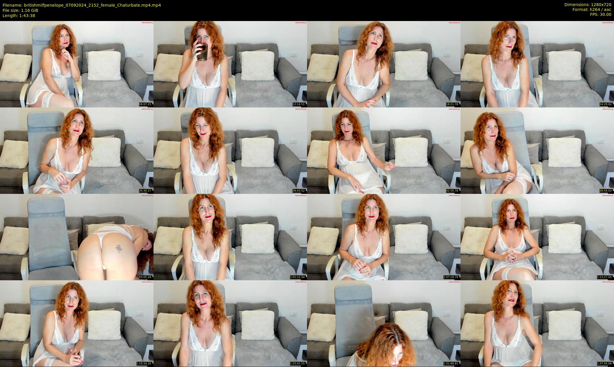 britishmilfpenelope — 104 minute Chaturbate female cam show recording, 720p, Sep 7, 2024