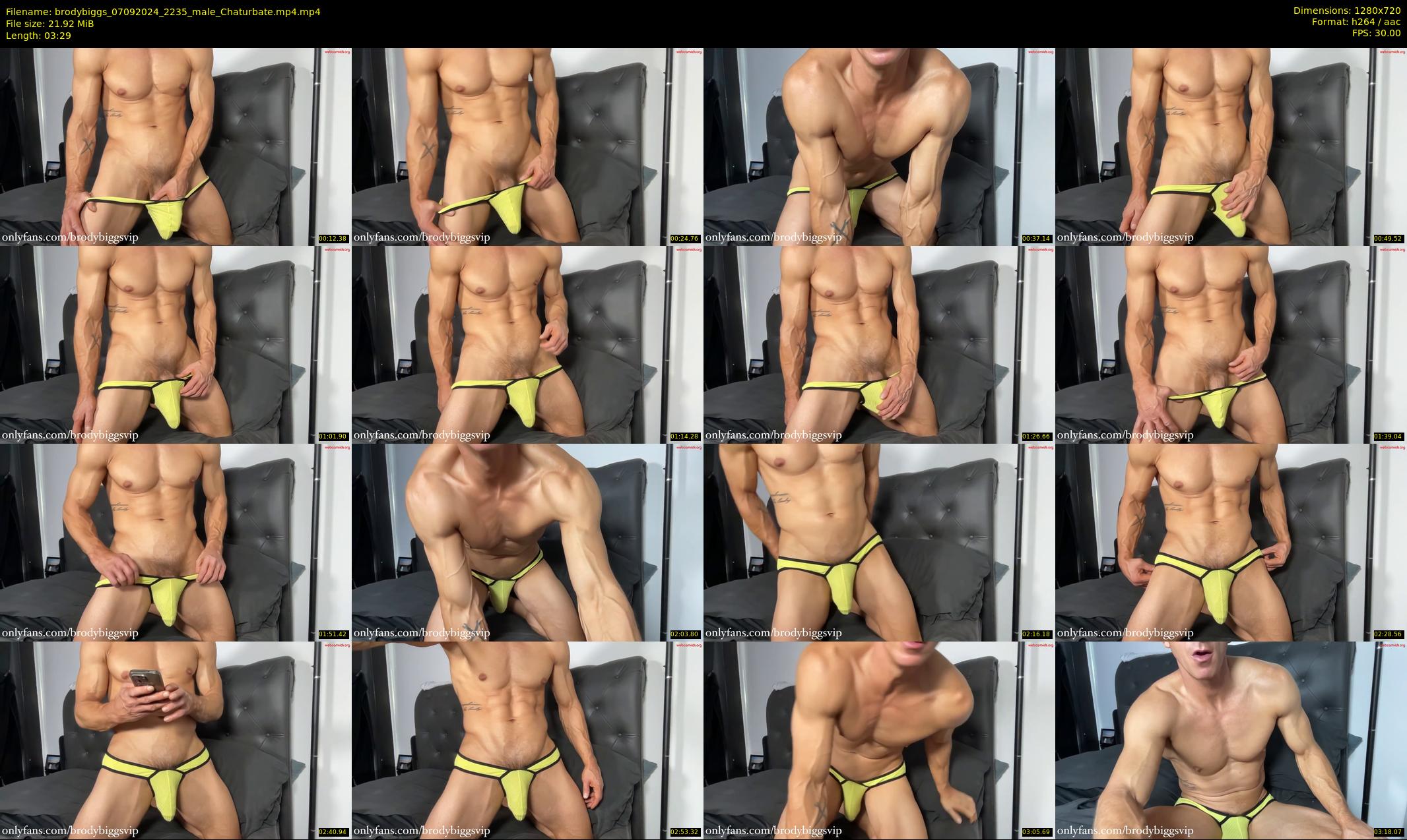 brodybiggs — 4 minute Chaturbate male cam show recording, 720p, Sep 7, 2024