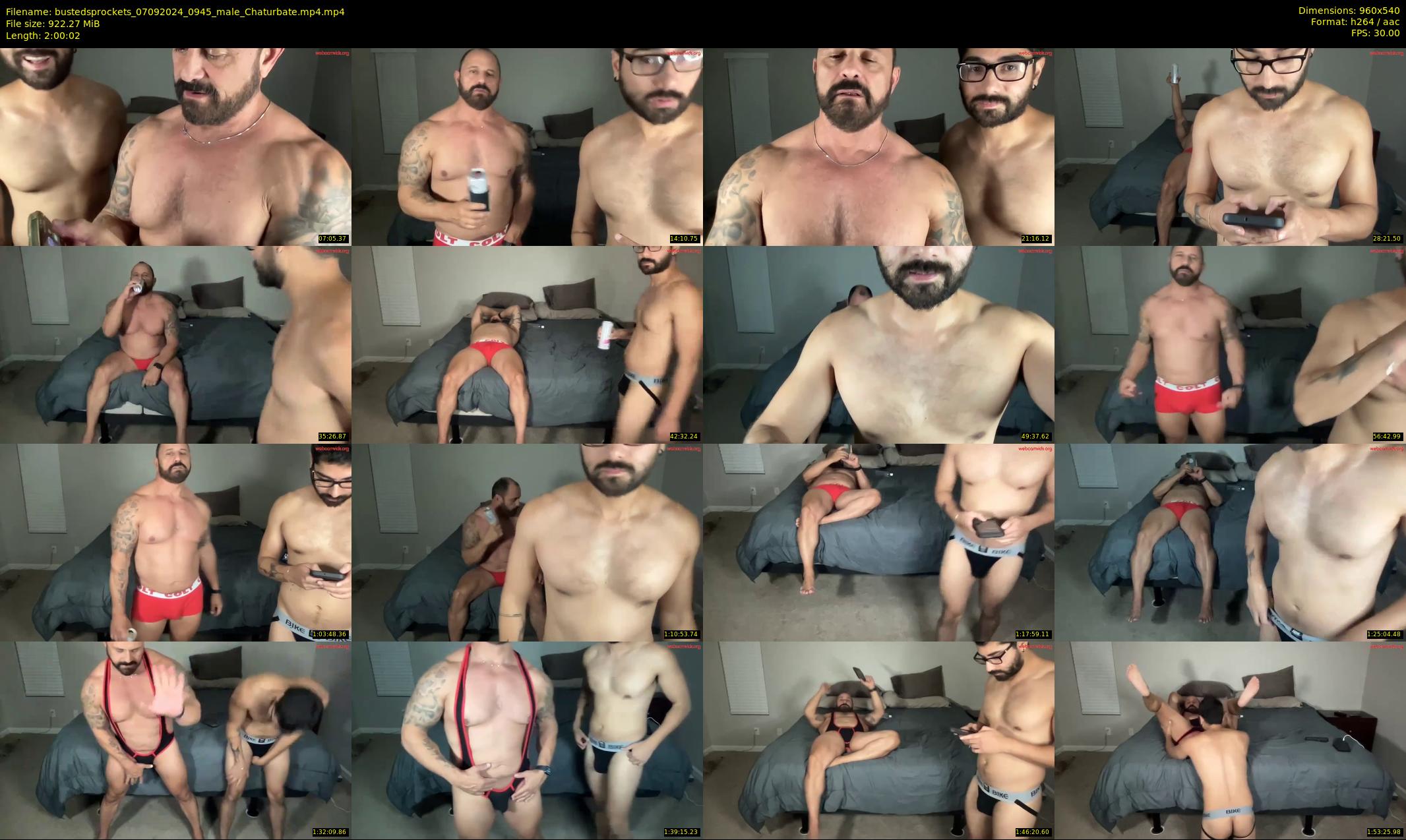 bustedsprockets — 121 minute Chaturbate male cam show recording, 480p, Sep 7, 2024