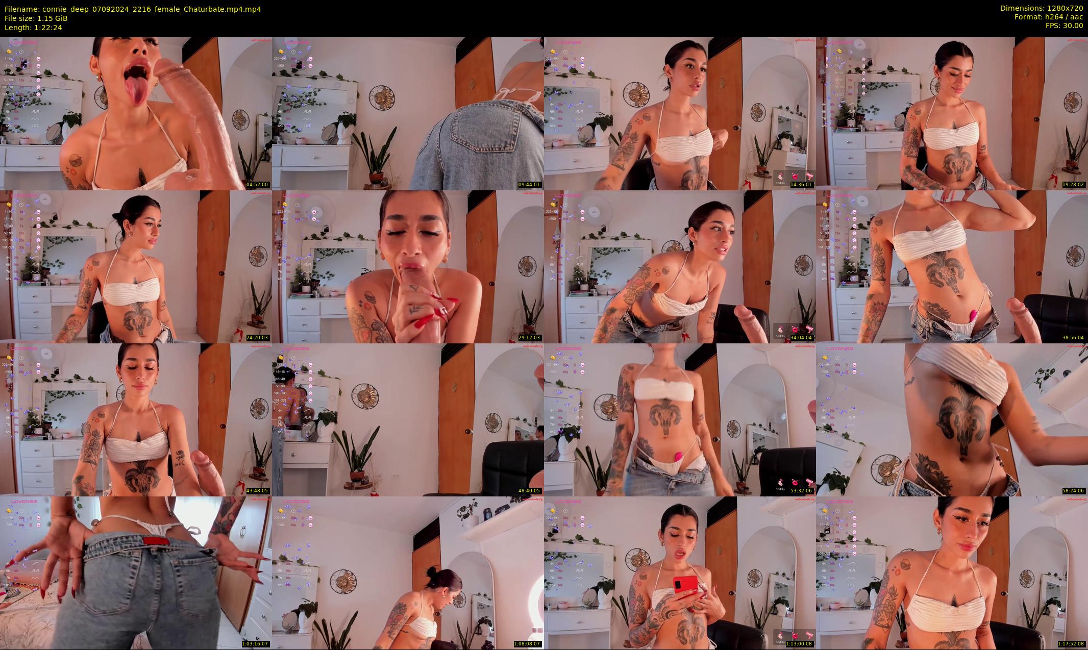 connie_deep — 83 minute Chaturbate female cam show recording, 720p, Sep 7, 2024