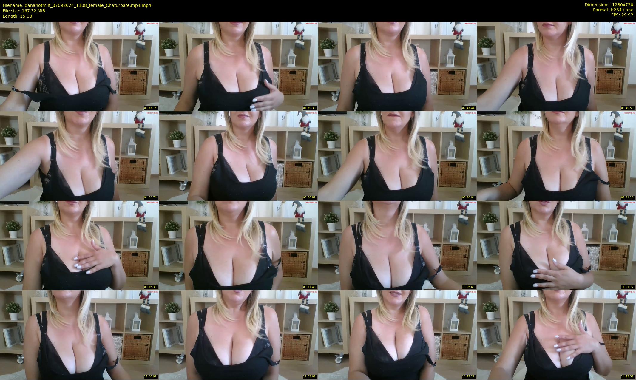 danahotmilf — 16 minute Chaturbate female cam show recording, 720p, Sep 7, 2024