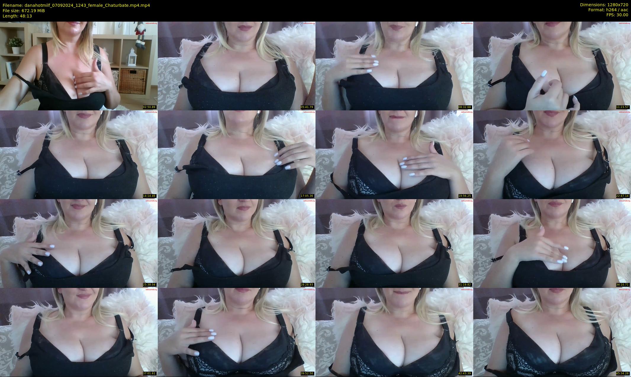 danahotmilf — 49 minute Chaturbate female cam show recording, 720p, Sep 7, 2024