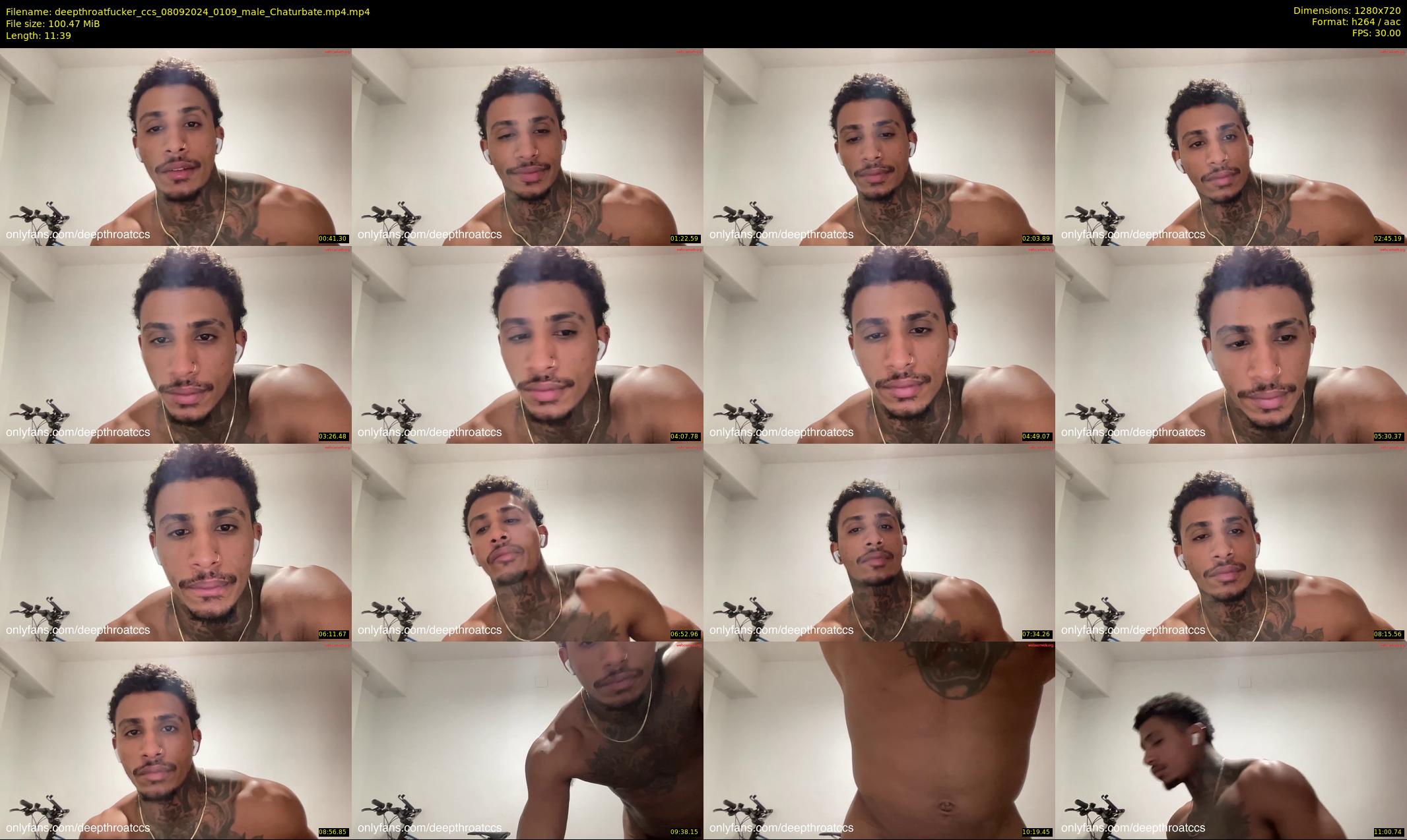 deepthroatfucker_ccs — 12 minute Chaturbate male cam show recording, 720p, Sep 8, 2024