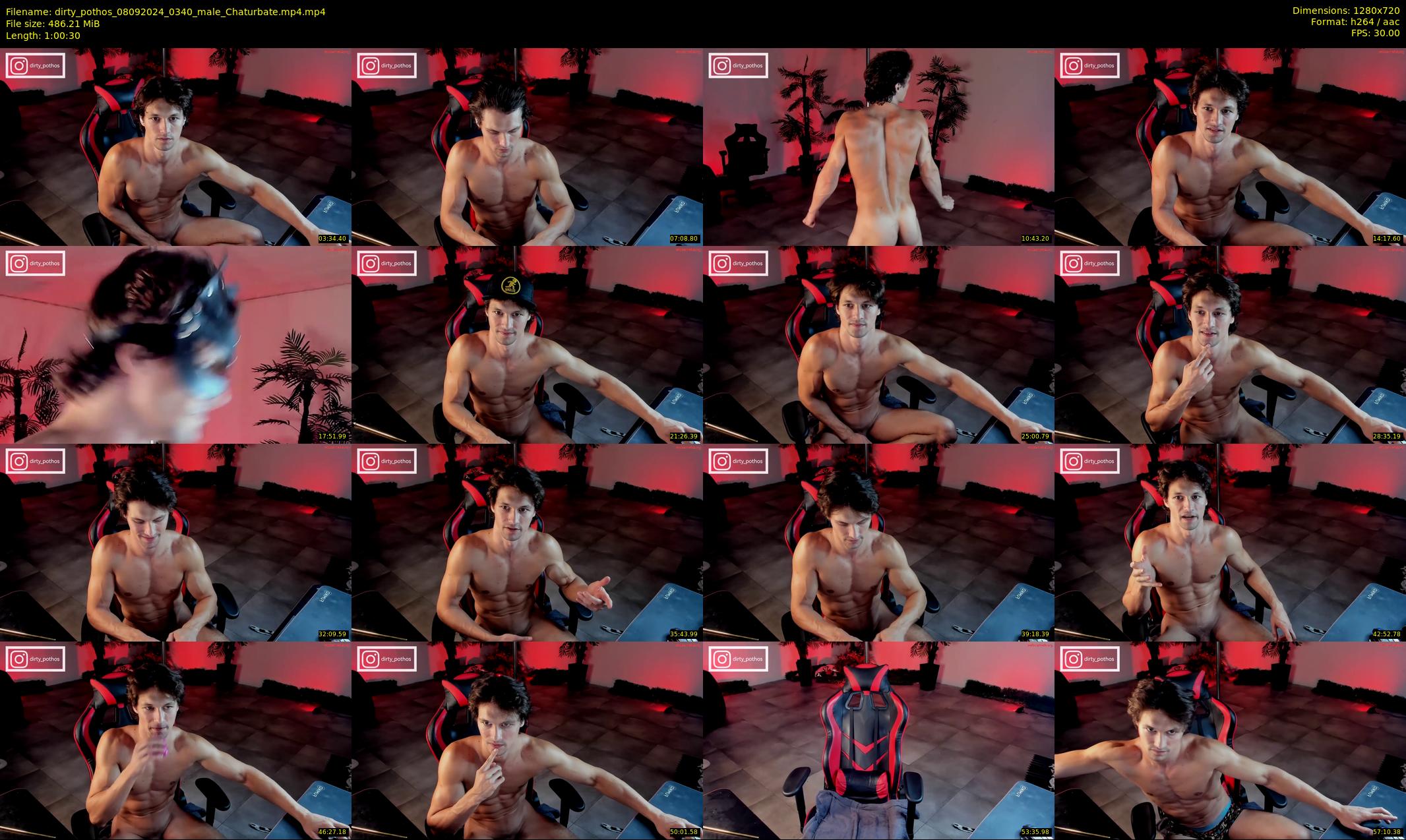 dirty_pothos — 61 minute Chaturbate male cam show recording, 720p, Sep 8, 2024