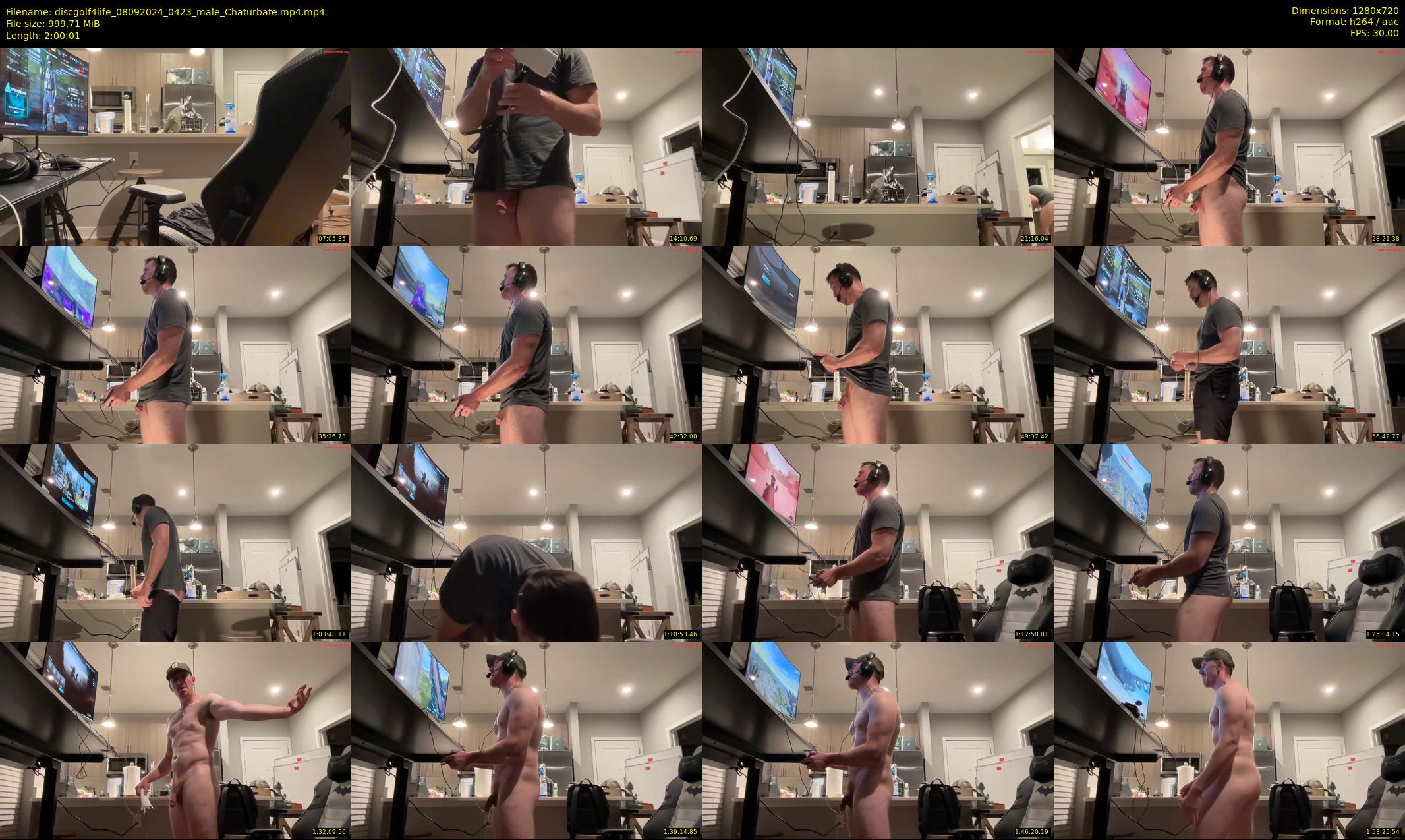 discgolf4life — 121 minute Chaturbate male cam show recording, 720p, Sep 8, 2024