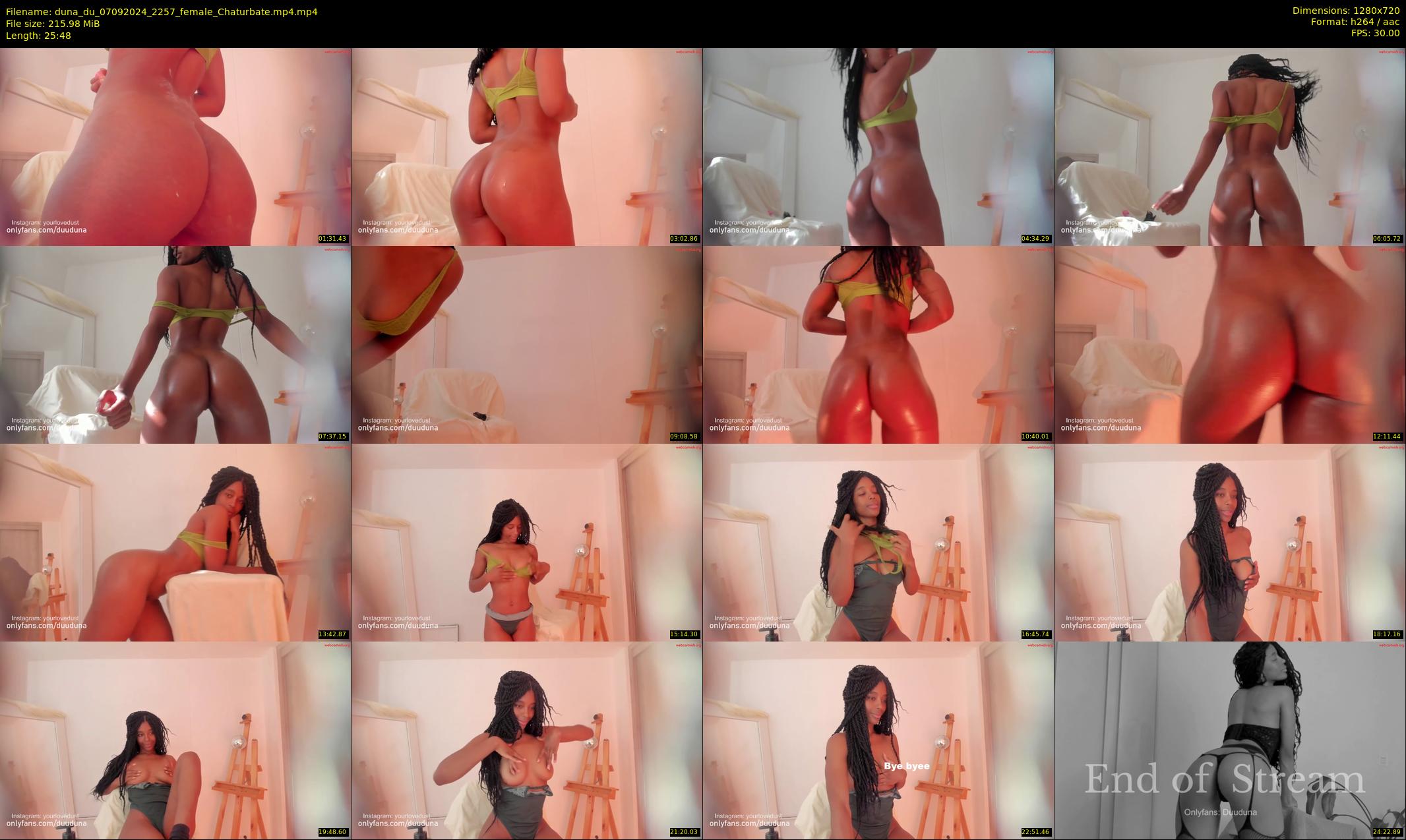 duna_du — 26 minute Chaturbate female cam show recording, 720p, Sep 7, 2024