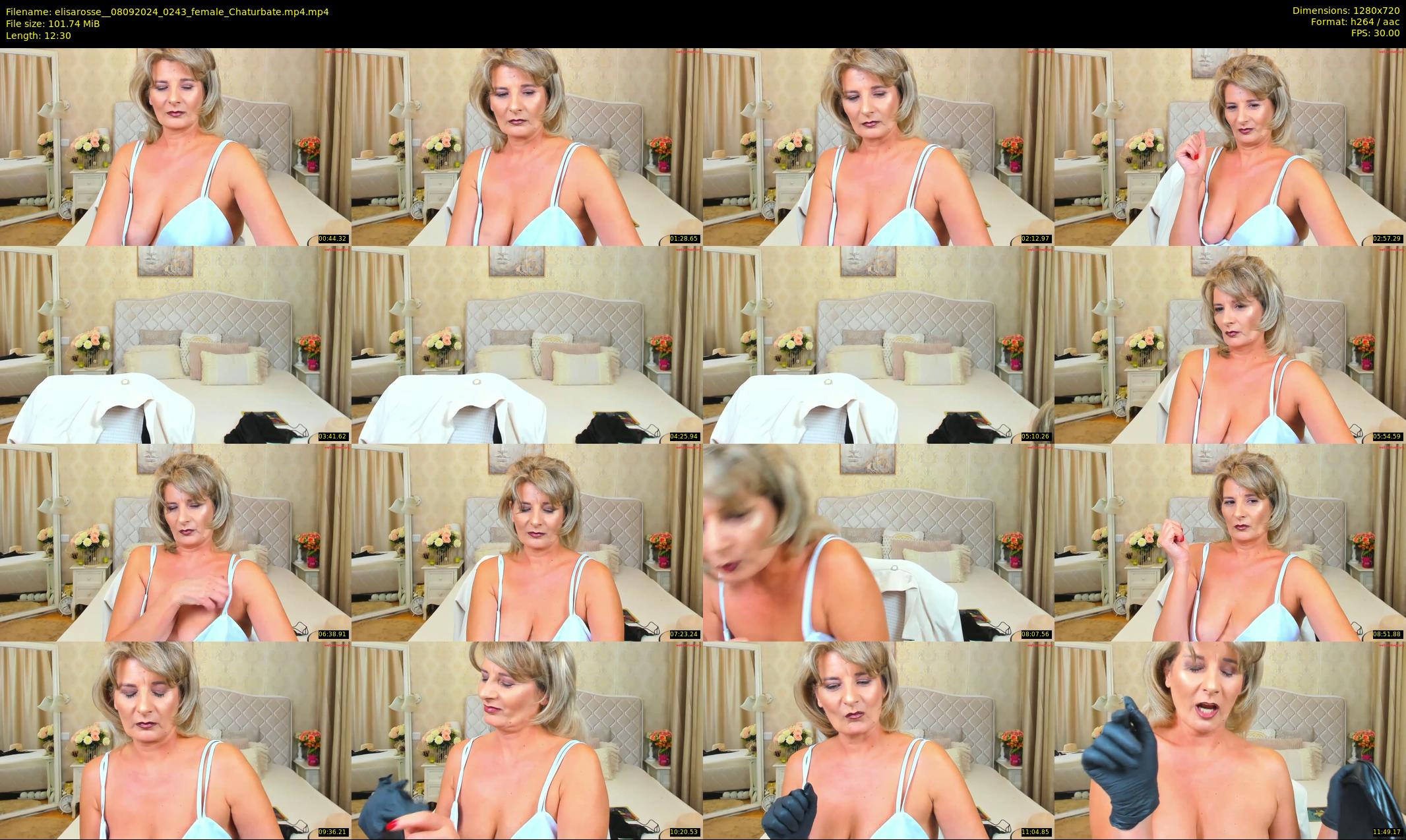 elisarosse_ — 13 minute Chaturbate female cam show recording, 720p, Sep 8, 2024