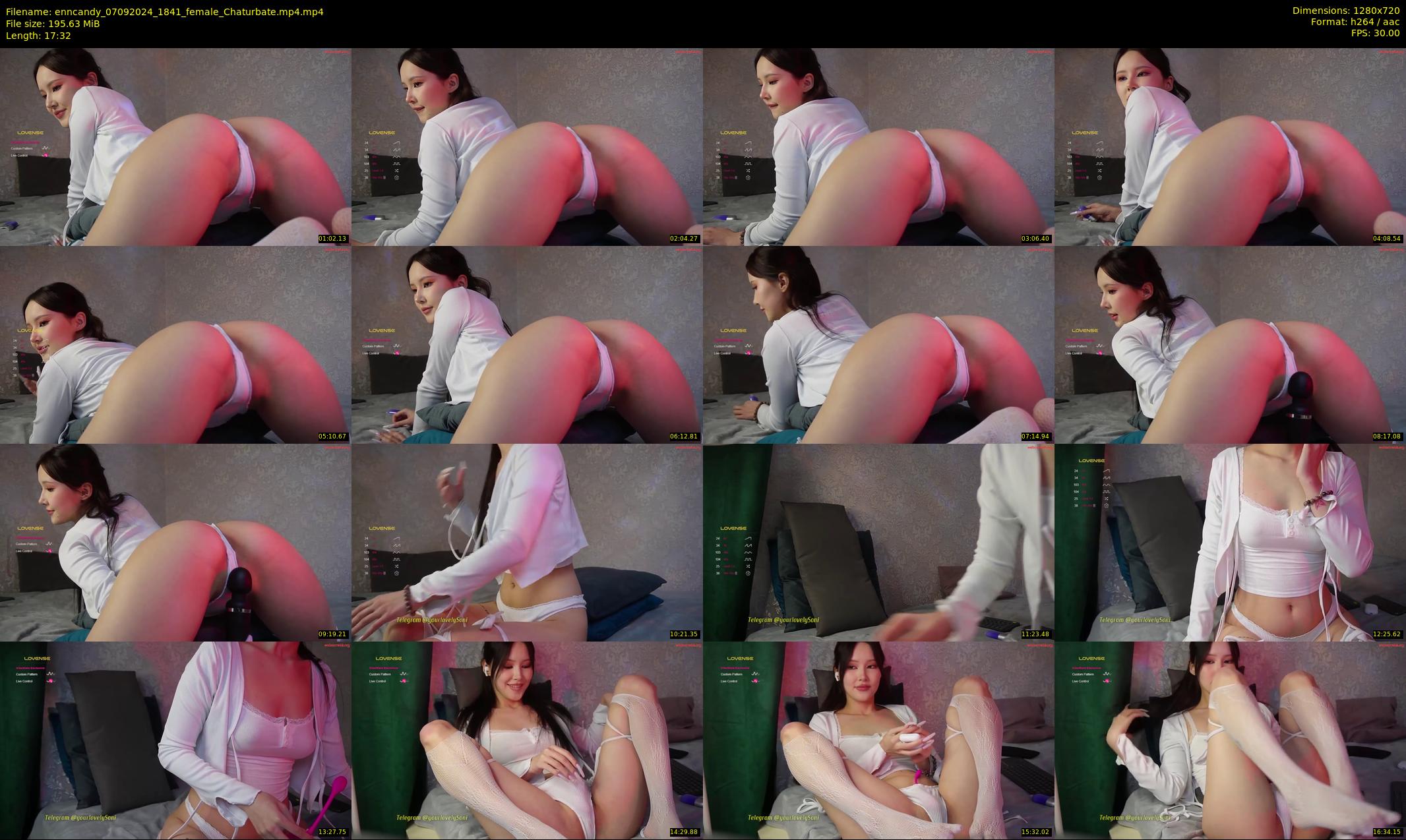 enncandy — 18 minute Chaturbate female cam show recording, 720p, Sep 7, 2024