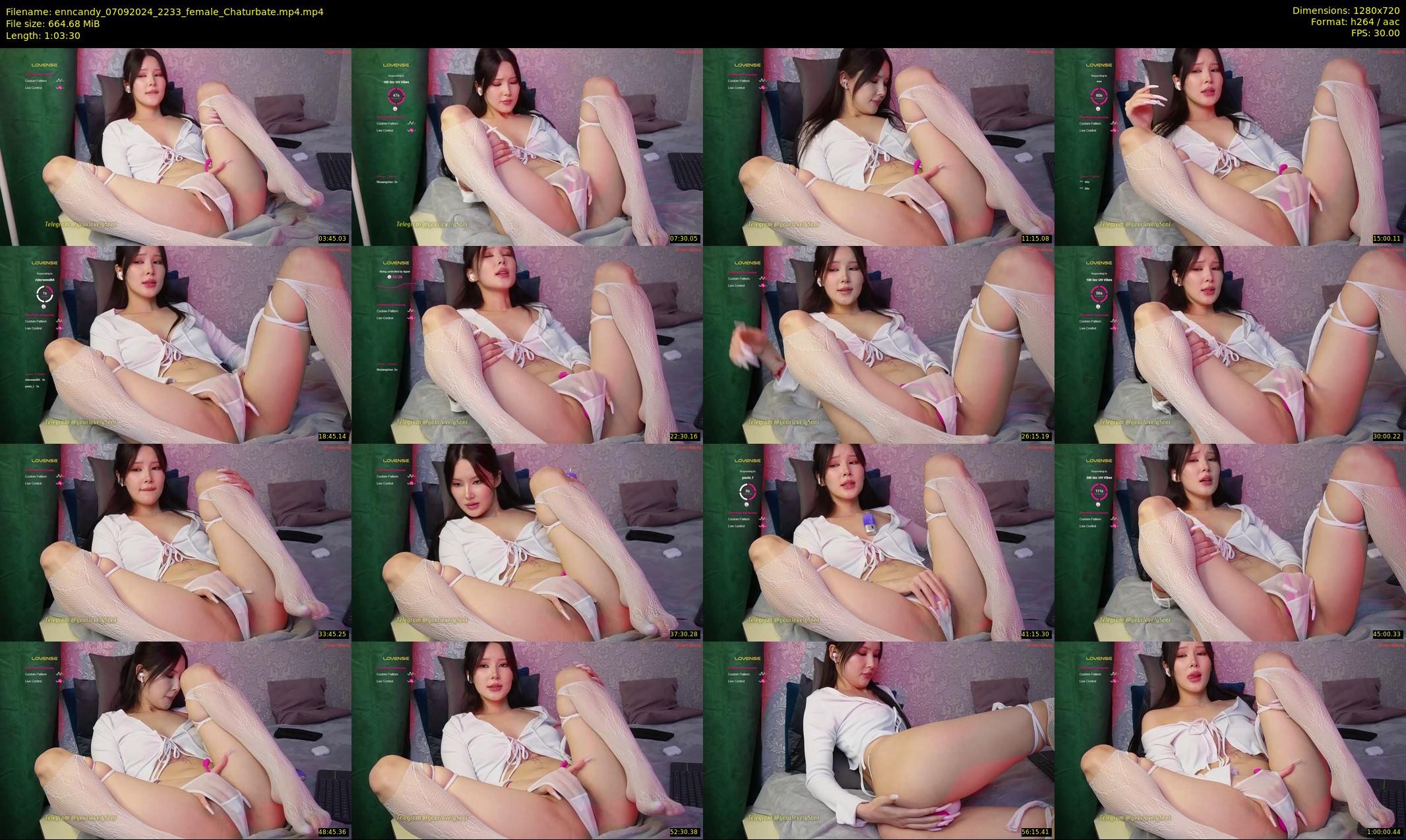 enncandy — 64 minute Chaturbate female cam show recording, 720p, Sep 7, 2024