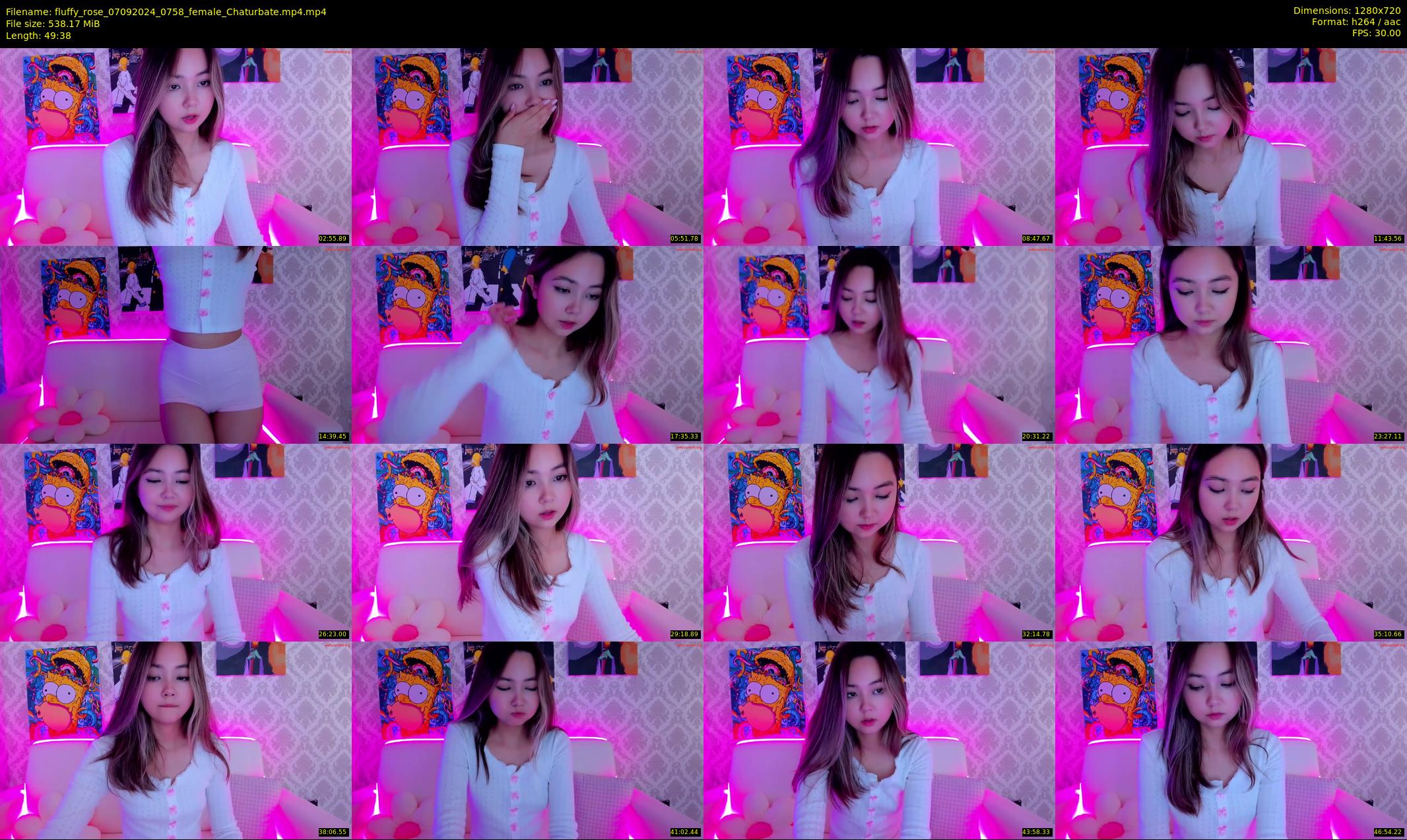 fluffy_rose — 50 minute Chaturbate female cam show recording, 720p, Sep 7, 2024