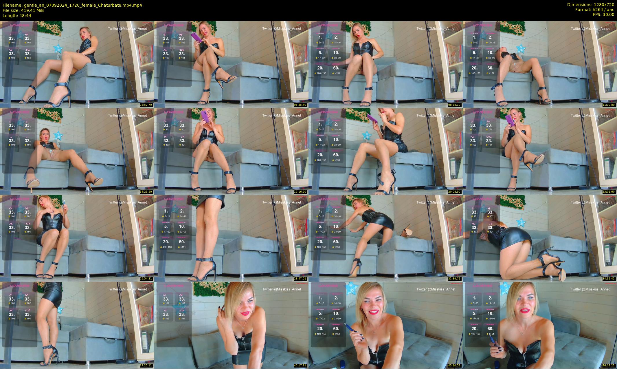 gentle_an — 49 minute Chaturbate female cam show recording, 720p, Sep 7, 2024