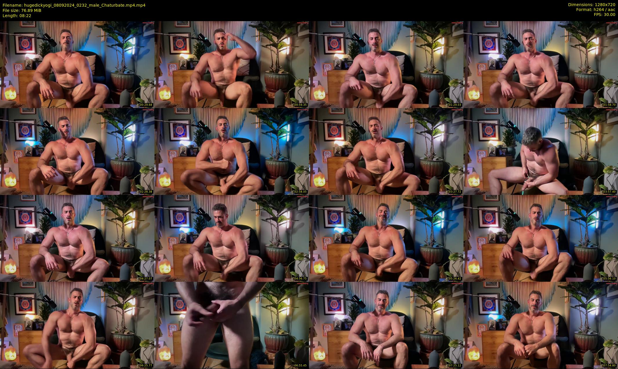 hugedickyogi — 9 minute Chaturbate male cam show recording, 720p, Sep 8, 2024