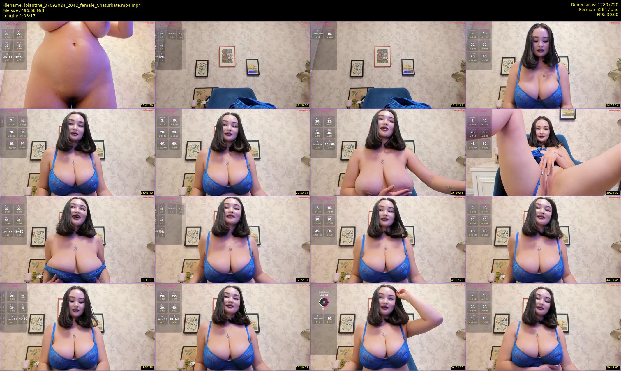iolantthe — 64 minute Chaturbate female cam show recording, 720p, Sep 7, 2024