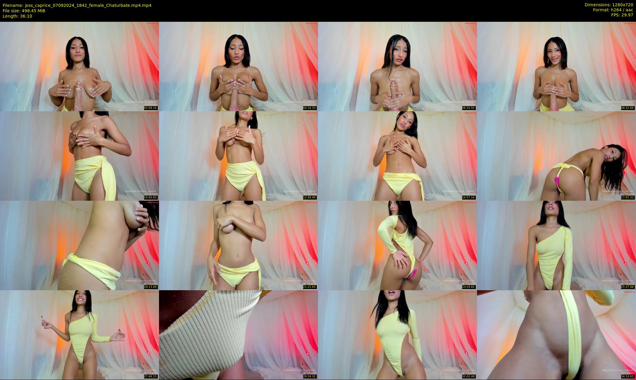 joss_caprice — 37 minute Chaturbate female cam show recording, 720p, Sep 7, 2024