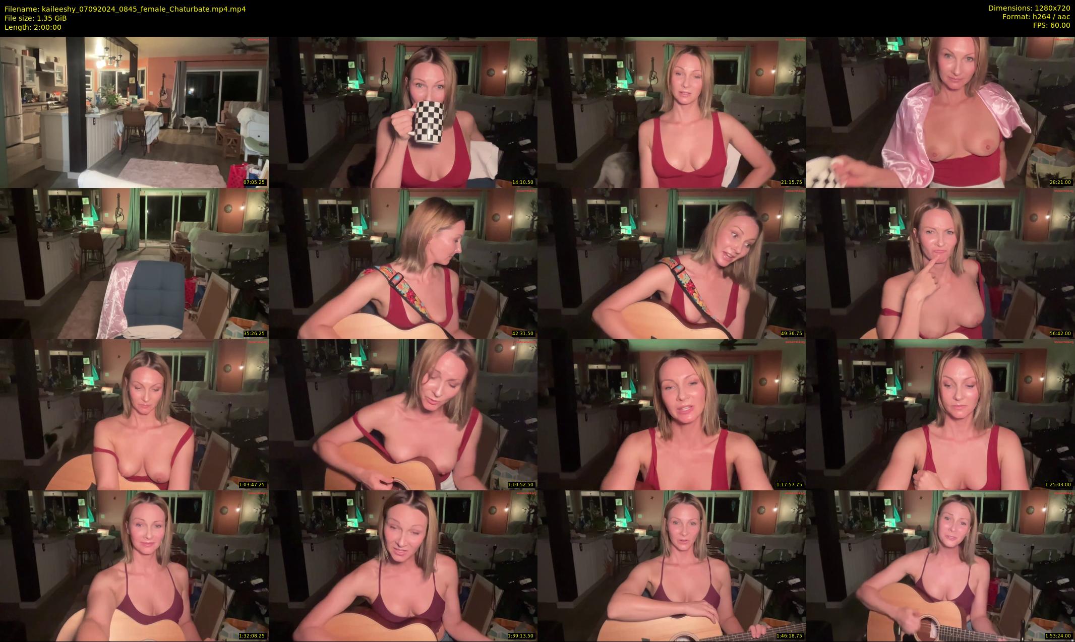 kaileeshy — 120 minute Chaturbate female cam show recording, 720p, Sep 7, 2024